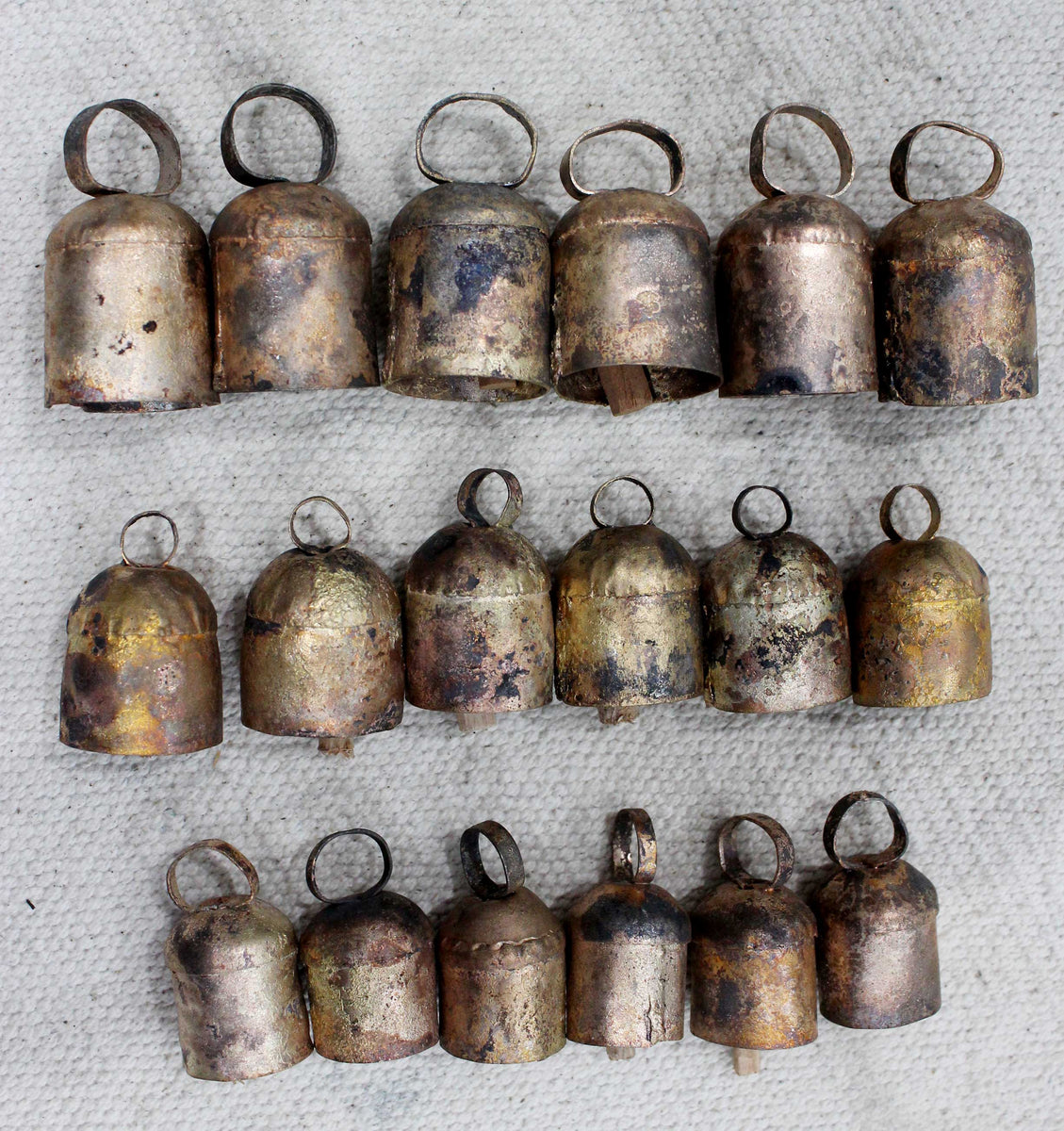 Handmade Decorative Tin Metal Craft Bells Shabby Chic Vintage Rustic 2 –  Mangogiftsstore