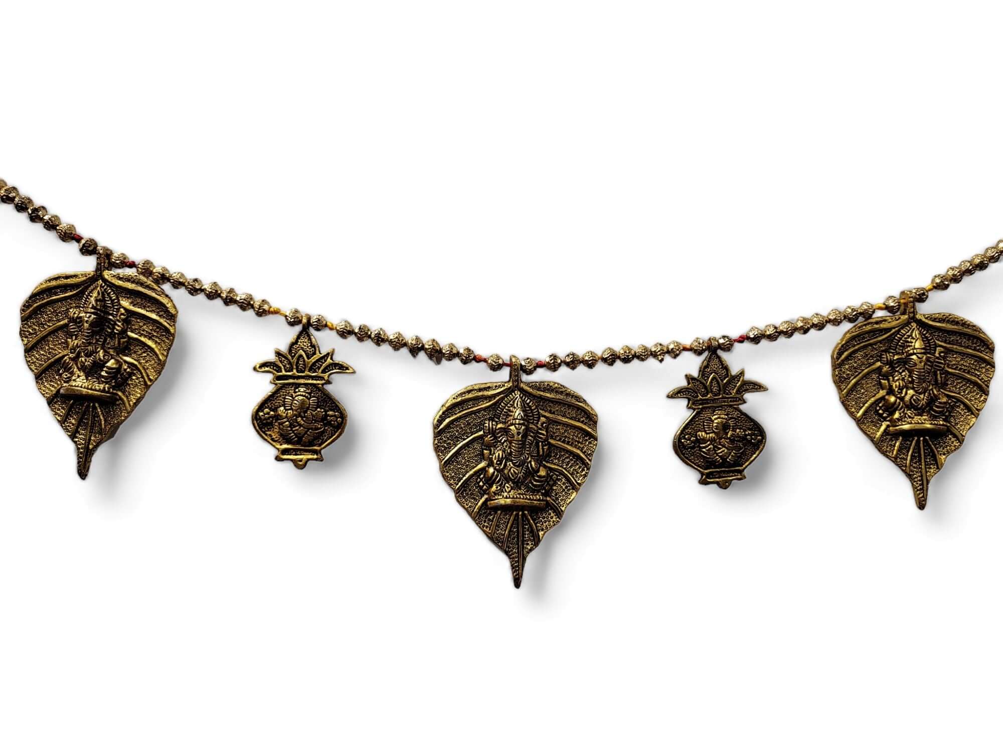 Handcrafted Metal Toran - Traditional Indian Decor