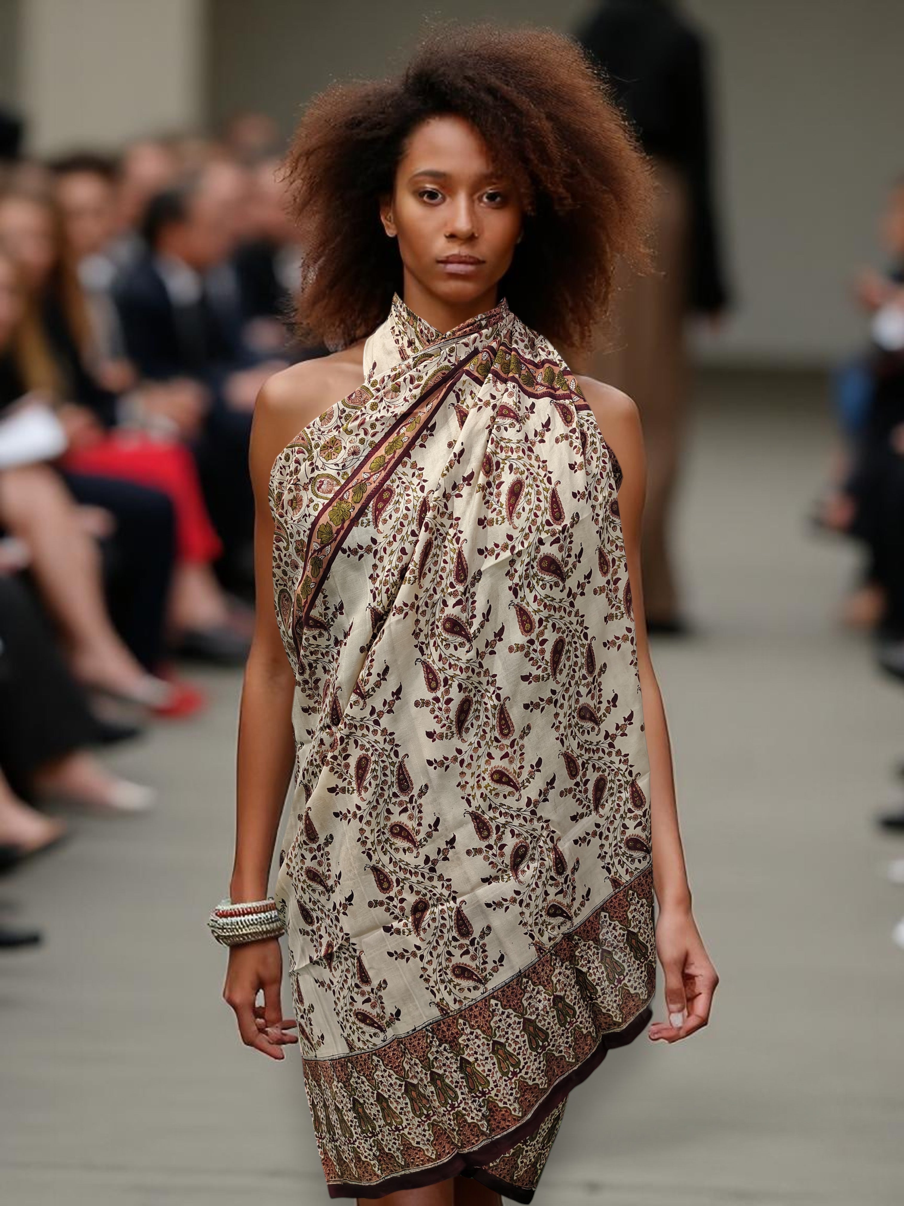 Sarong Pareo Block Print Beach Cover Up Wrap – silk sarong Swimsuit Cover Up, Bikini Wrap, Pool & Beach Wear (72” x 45”) – Wholesale Lot, Assorted Designs