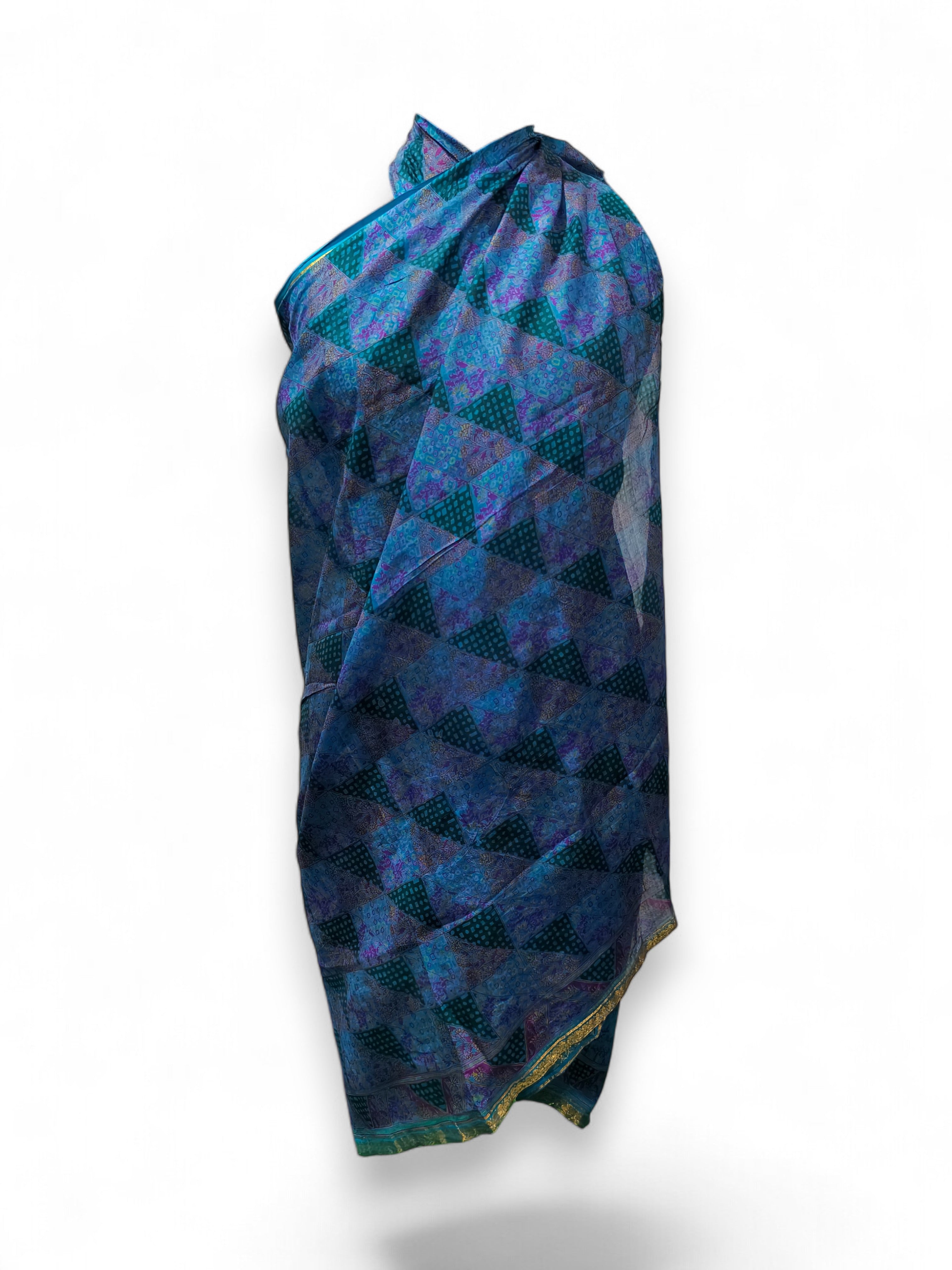 Sarong Pareo Block Print Beach Cover Up Wrap – silk sarong Swimsuit Cover Up, Bikini Wrap, Pool & Beach Wear (72” x 45”) – Wholesale Lot, Assorted Designs.