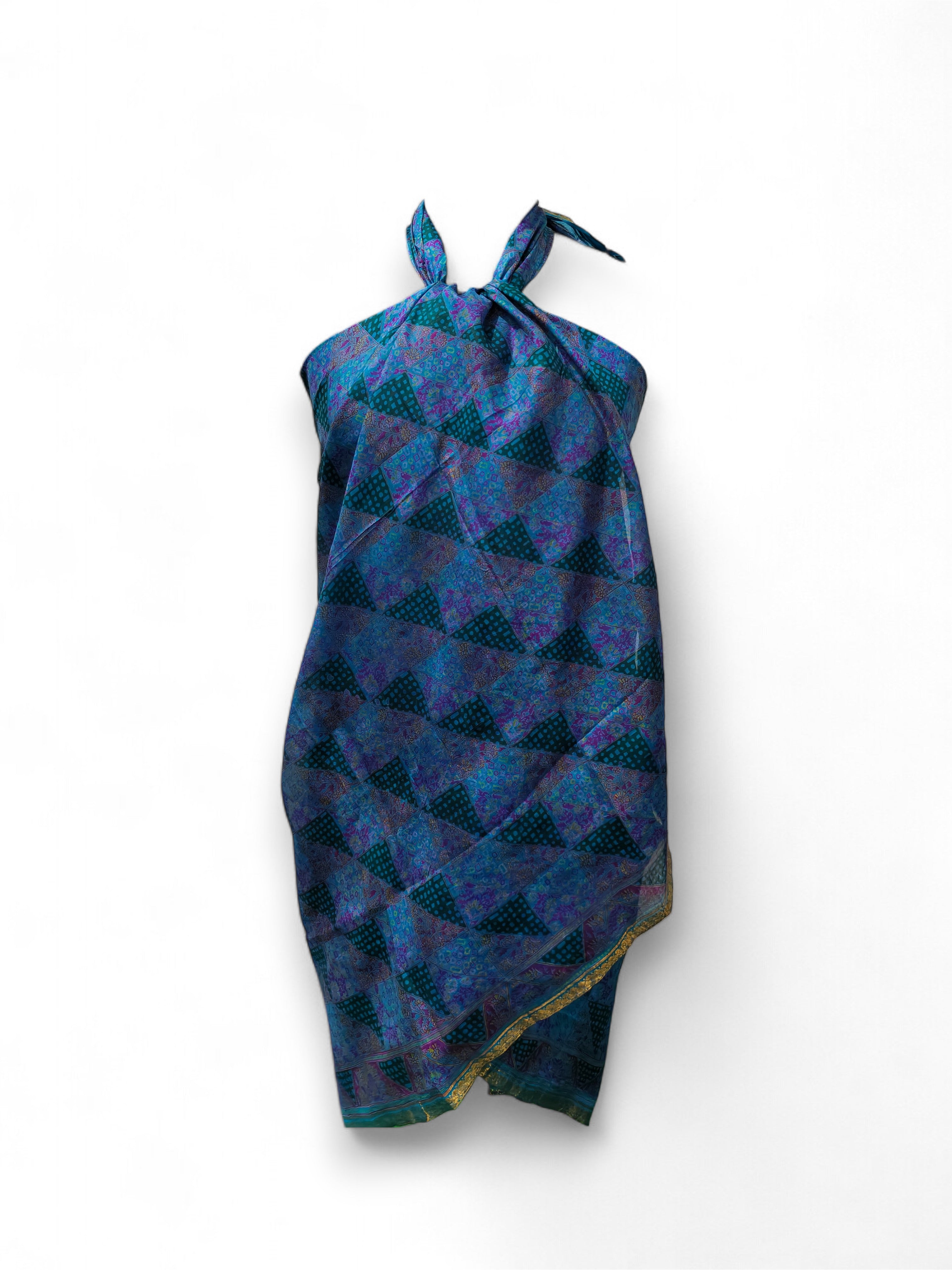 Sarong Pareo Block Print Beach Cover Up Wrap – silk sarong Swimsuit Cover Up, Bikini Wrap, Pool & Beach Wear (72” x 45”) – Wholesale Lot, Assorted Designs