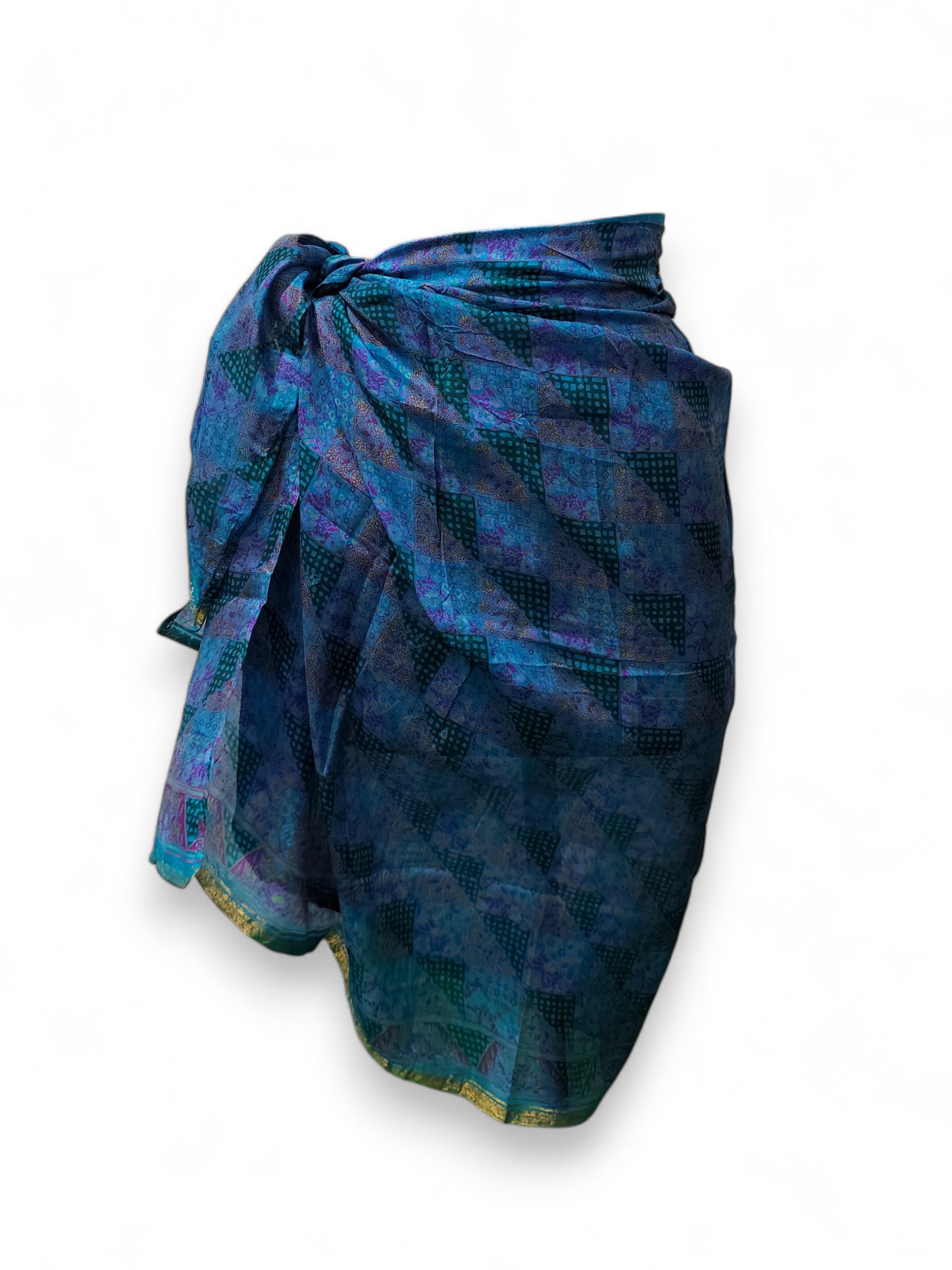 Sarong Pareo Block Print Beach Cover Up Wrap – silk sarong Swimsuit Cover Up, Bikini Wrap, Pool & Beach Wear (72” x 45”) – Wholesale Lot, Assorted Designs