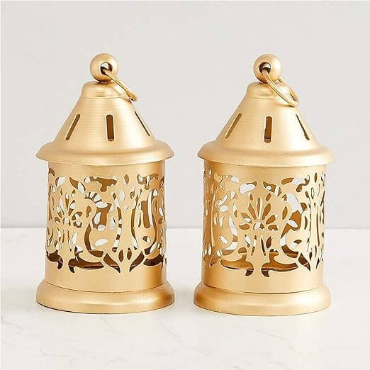 Antique Style Lantern - Vintage Tea Light Holder
