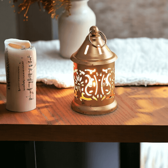 Antique Style Lantern - Vintage Tea Light Holder