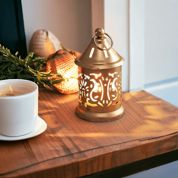 Antique Style Lantern - Vintage Tea Light Holder