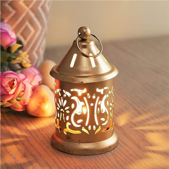 Antique Style Lantern - Vintage Tea Light Holder