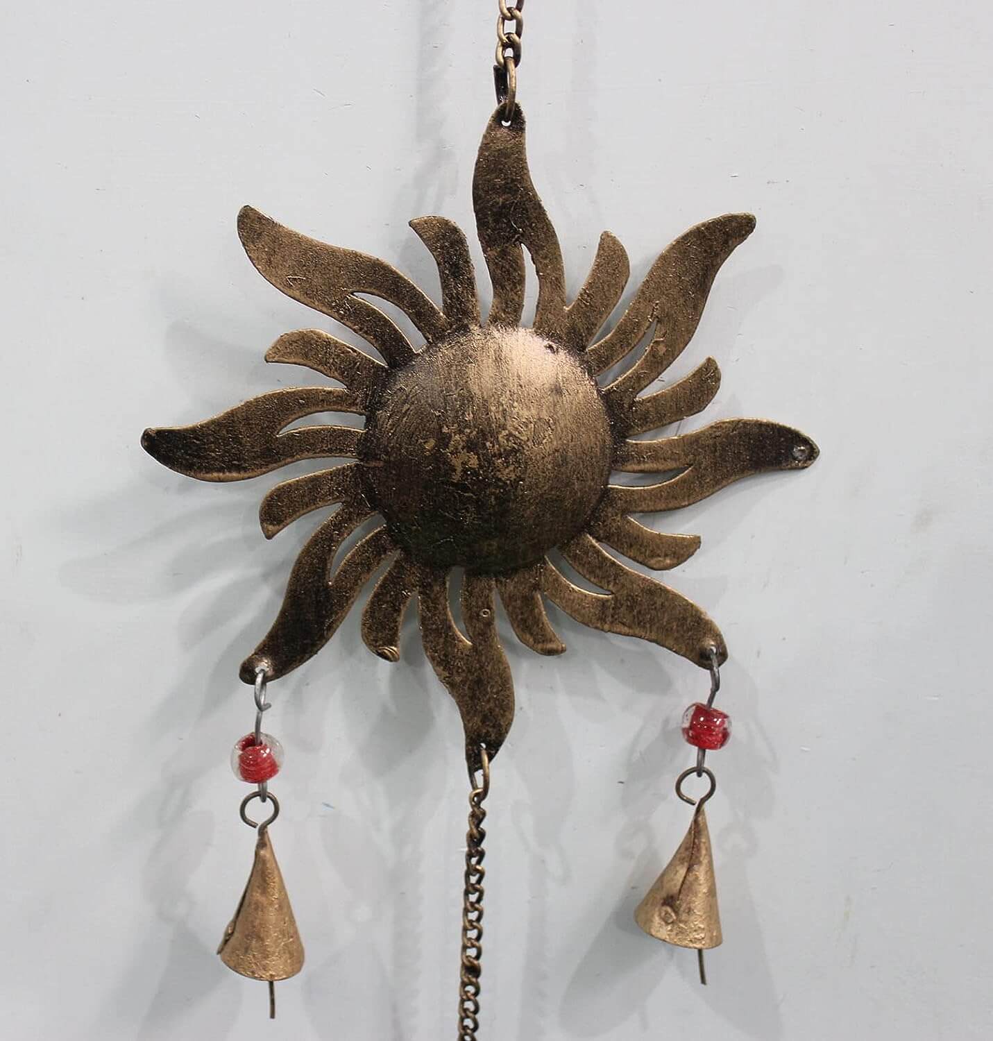 Antique Sun Moon Star Hanging Chime Set of 5 Pcs Wind Chimes