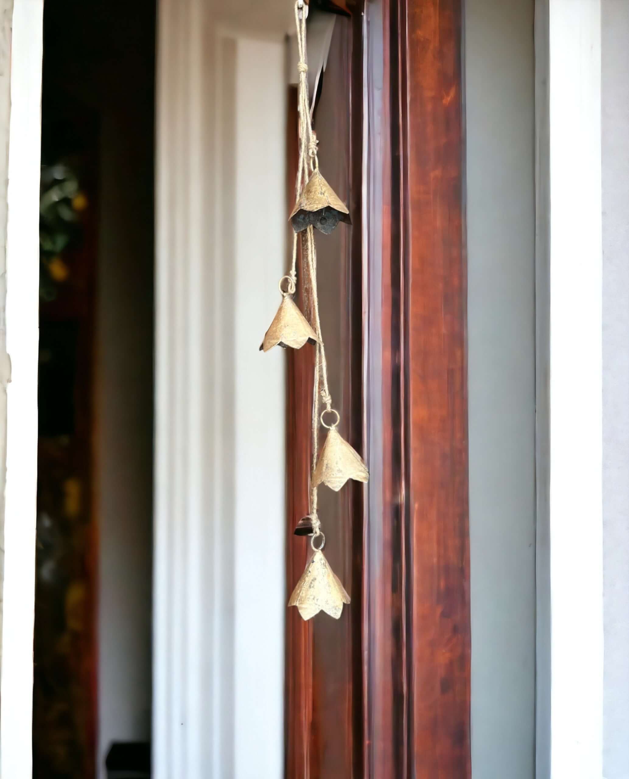 Vintage Flower Bells Wind Chimes for Bohemian Decor Wind Chimes