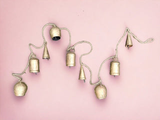 Cow Jingle Bells Garland Decoration