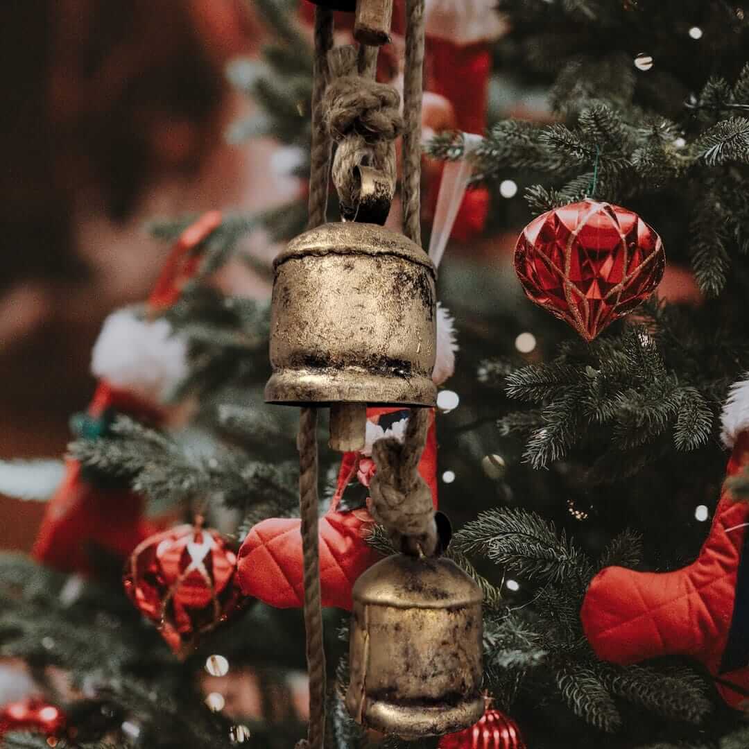 Vintage Metal Bells Wind Chime - 65 cm Rustic Decor