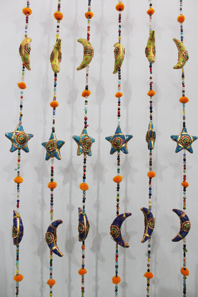 Moon Star Cotton Door Hangings