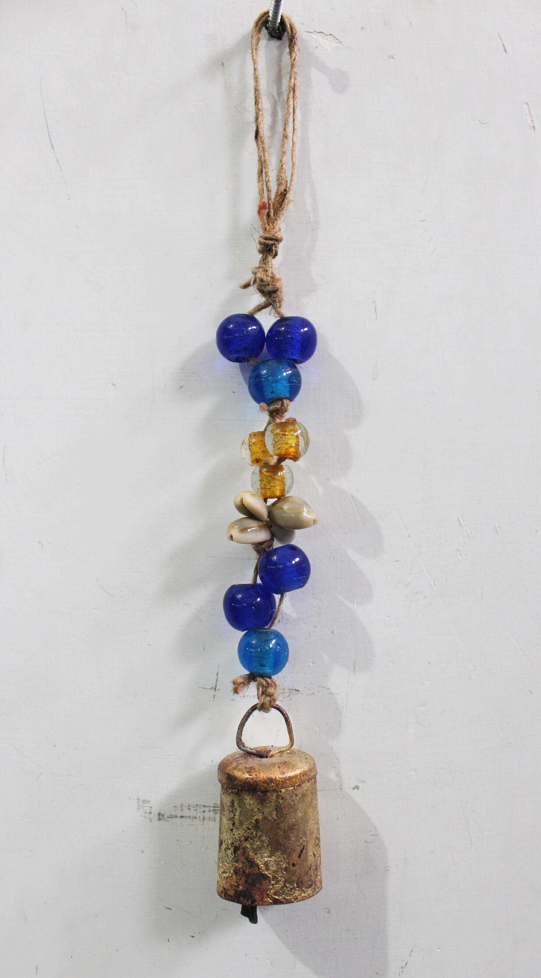 Rustic Iron Bells Chimes Mobile Decoration - 12 Pack