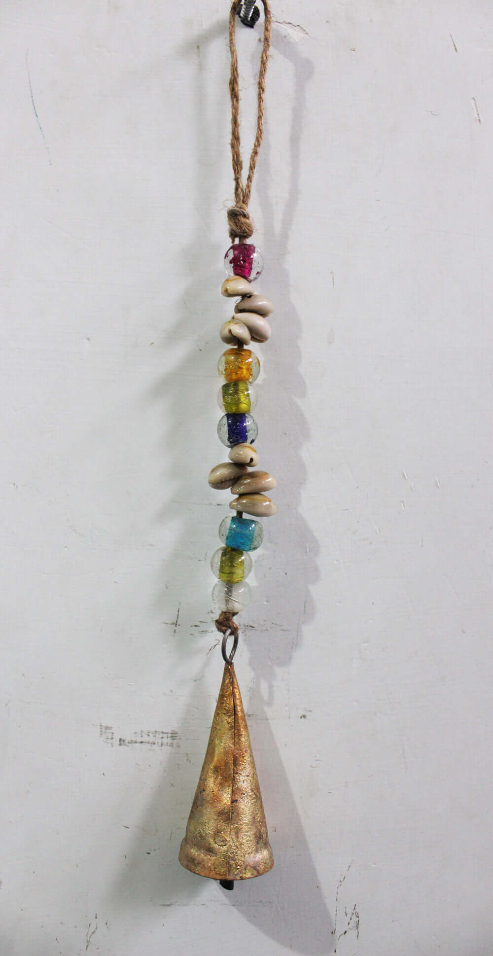 Rustic Iron Bells Chimes Mobile Decoration - 12 Pack