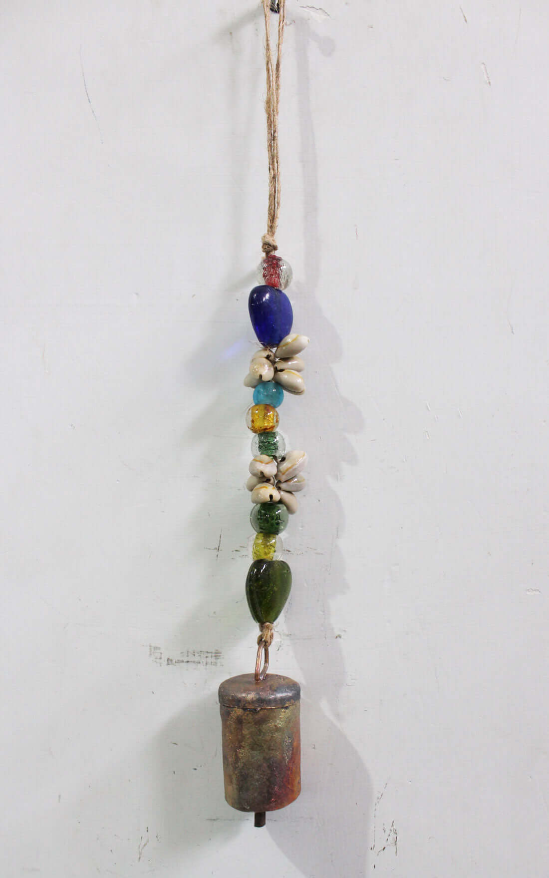 Rustic Iron Bells Chimes Mobile Decoration - 12 Pack