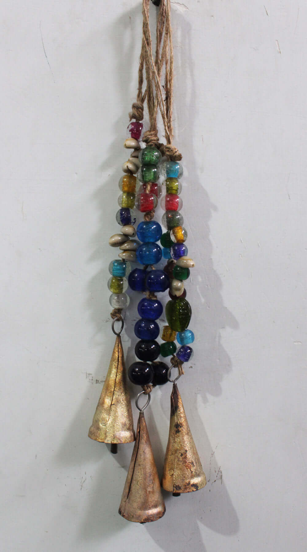 Rustic Iron Bells Chimes Mobile Decoration - 12 Pack