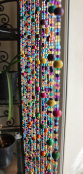 Beaded curtains 