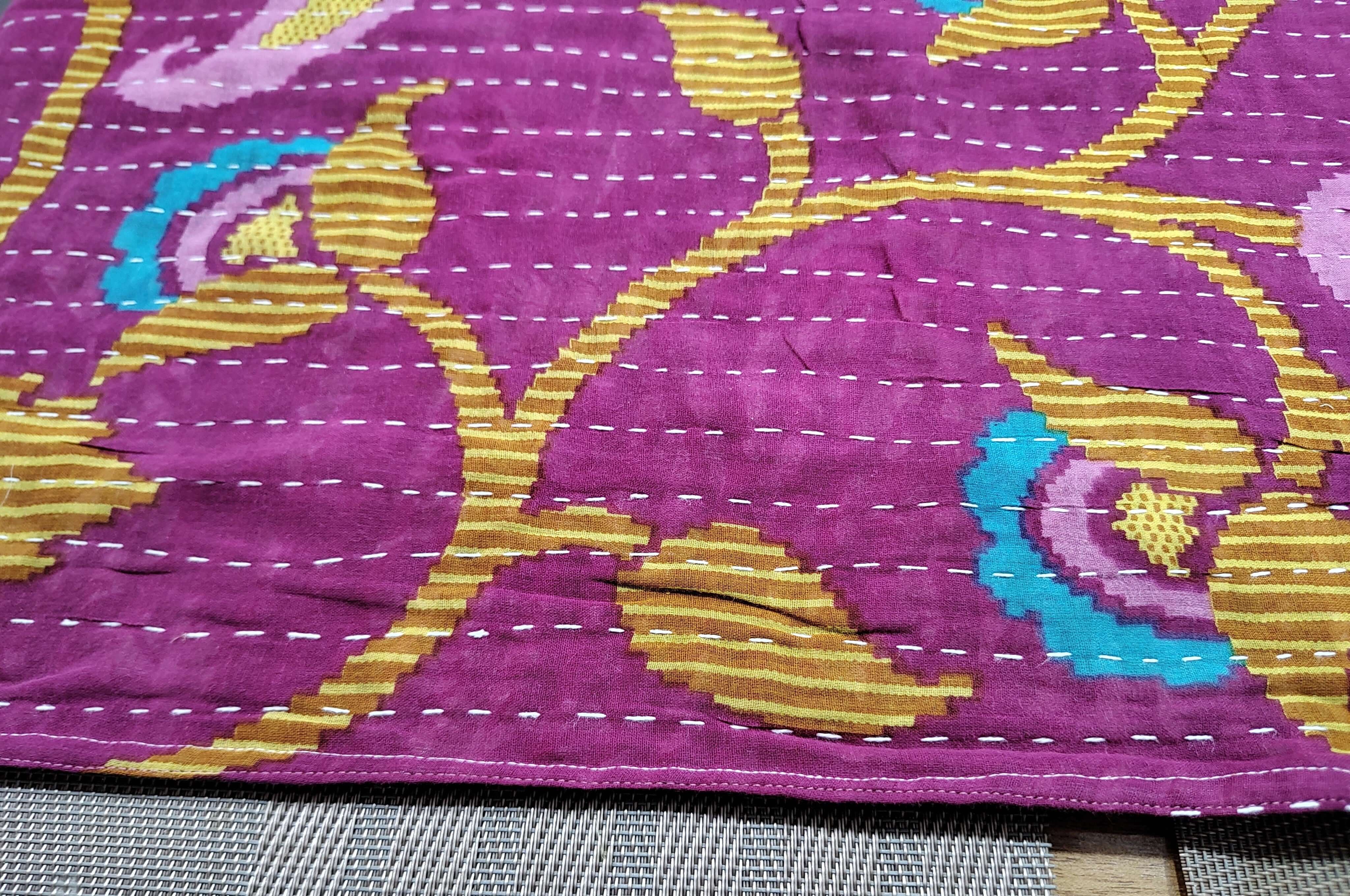 Bohemian Floral Cotton Table Runner - Vintage Decor