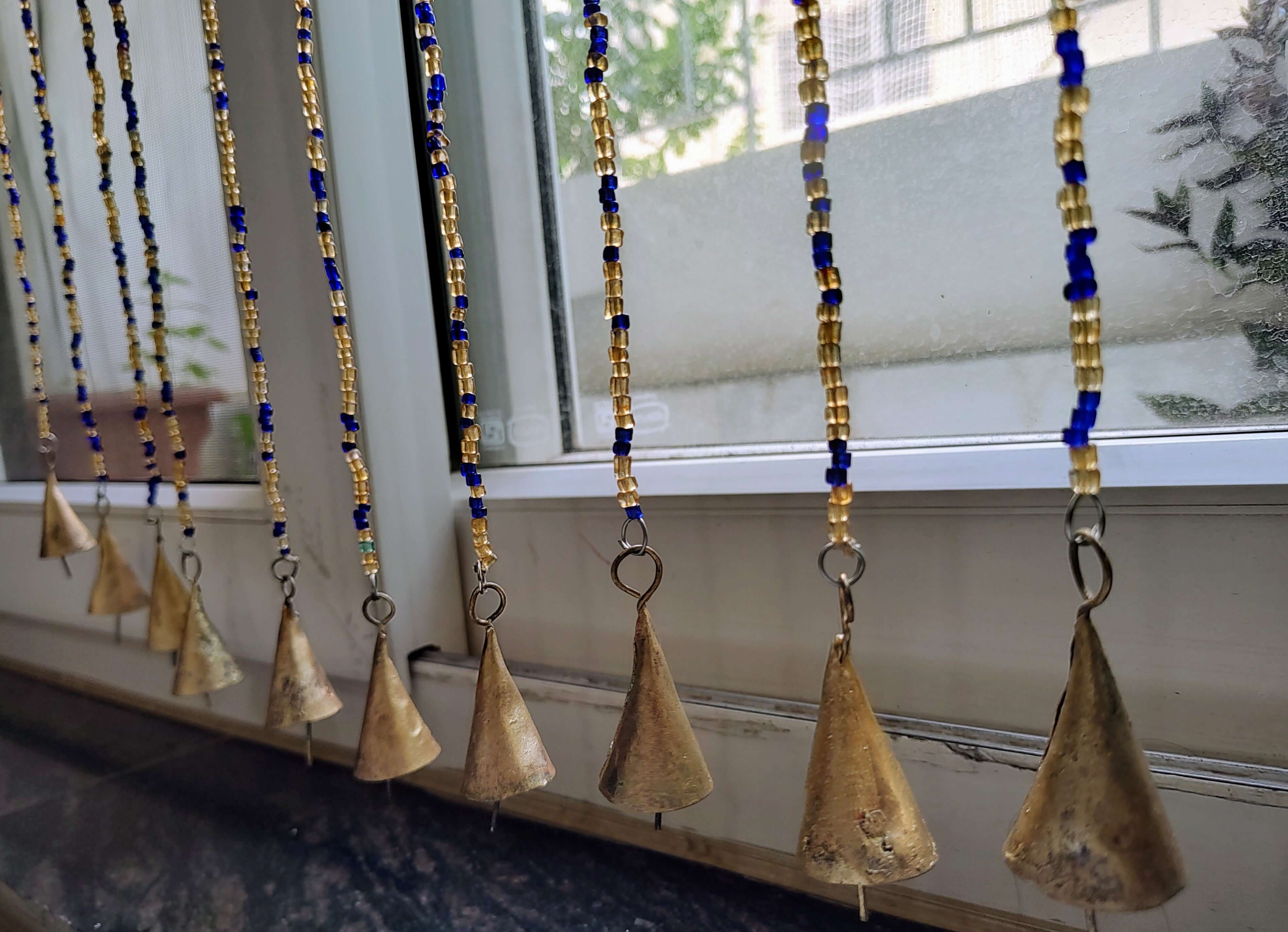 Elevate your space with our Bohemian Glass Beaded Curtain, perfect for adding color and style to any room. Shop now!