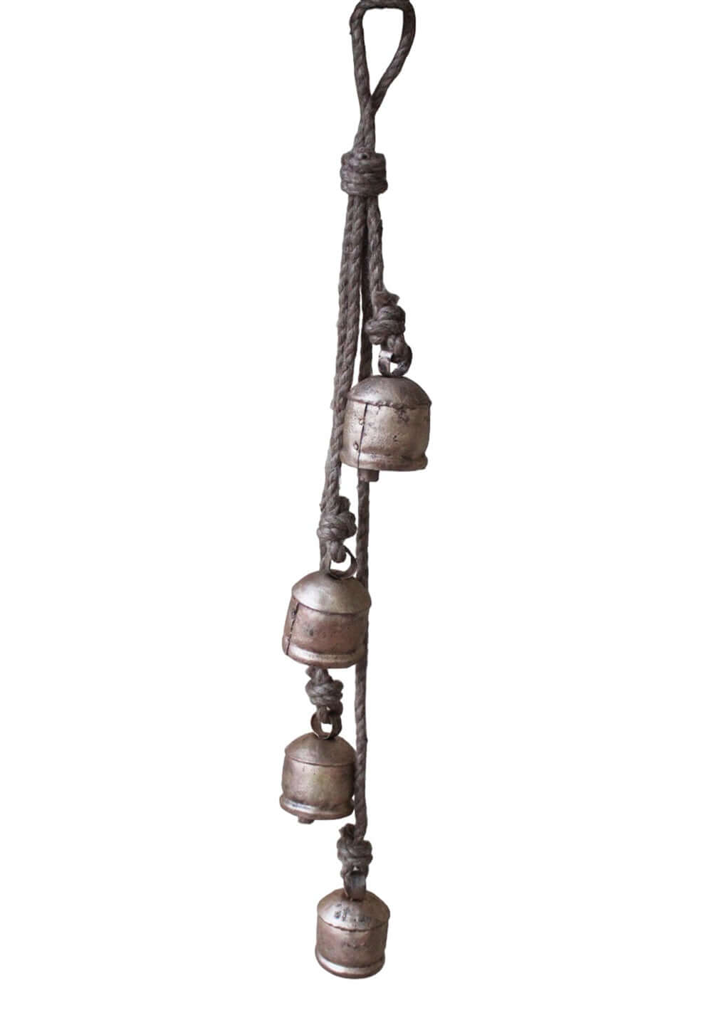 Vintage Metal Bells Wind Chime - 65 cm Rustic Decor