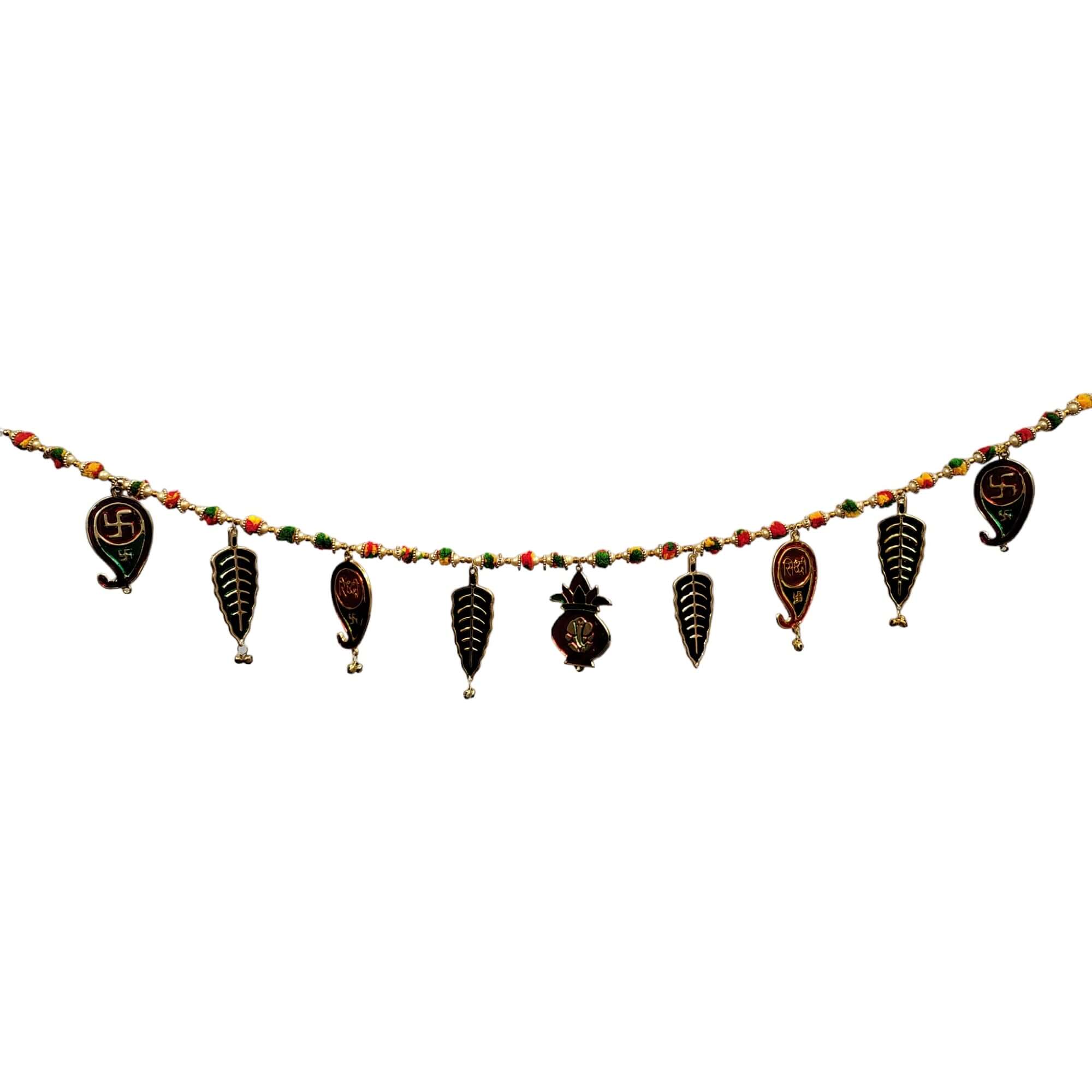 Handmade Diwali Toran Door Hanging - 33" Decor