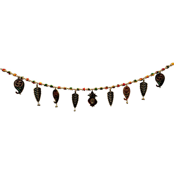 Handmade Indian Toran Door Hangings Diwali Decoration Home Ornaments Bandharwar 33" Inch length