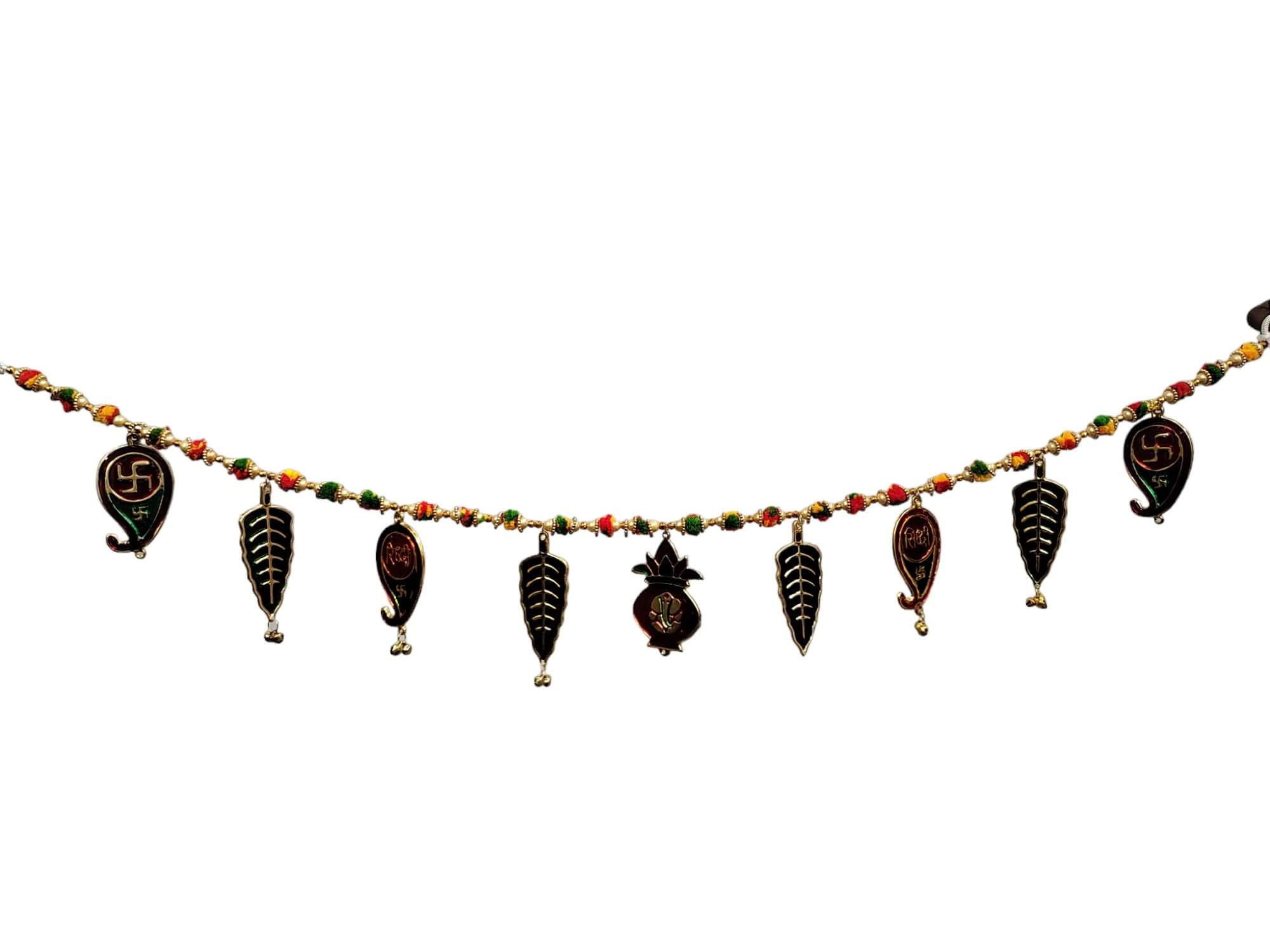 Handmade Diwali Toran Door Hanging - 33" Decor