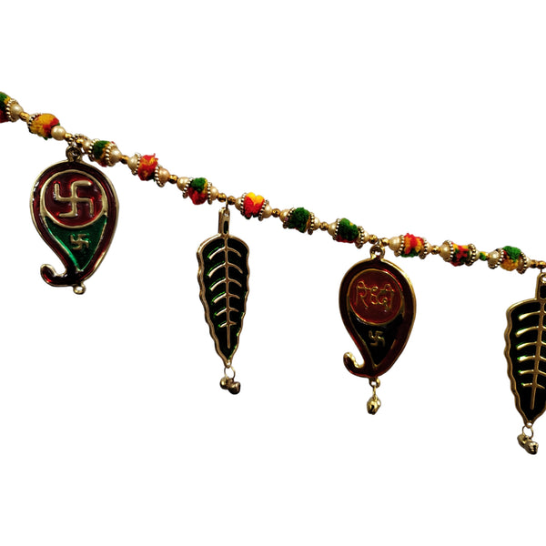 Handmade Indian Toran Door Hangings Diwali Decoration Home Ornaments Bandharwar 33" Inch length