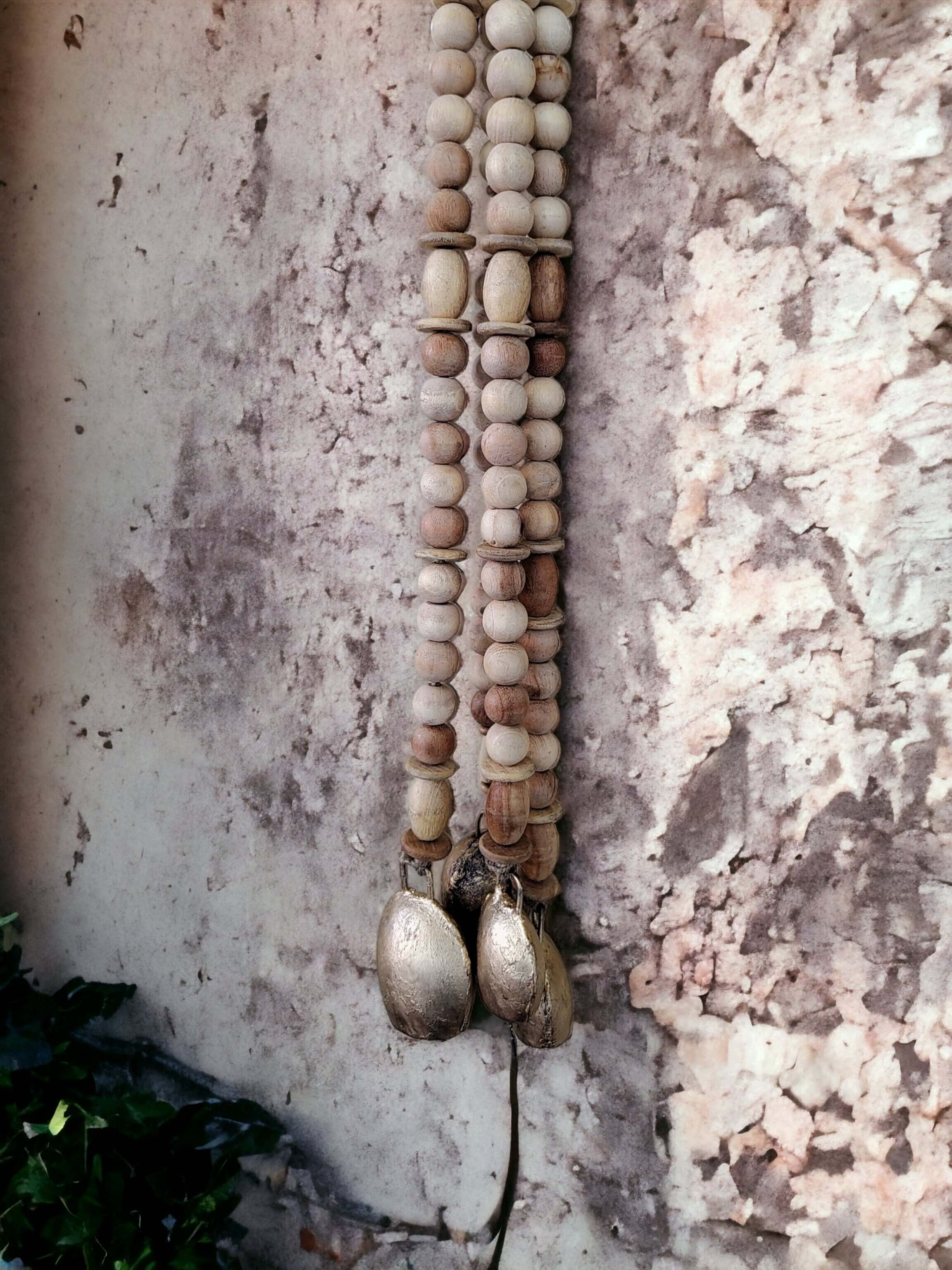 Christmas Jingle Bell Garland - Set of 10 Chimes