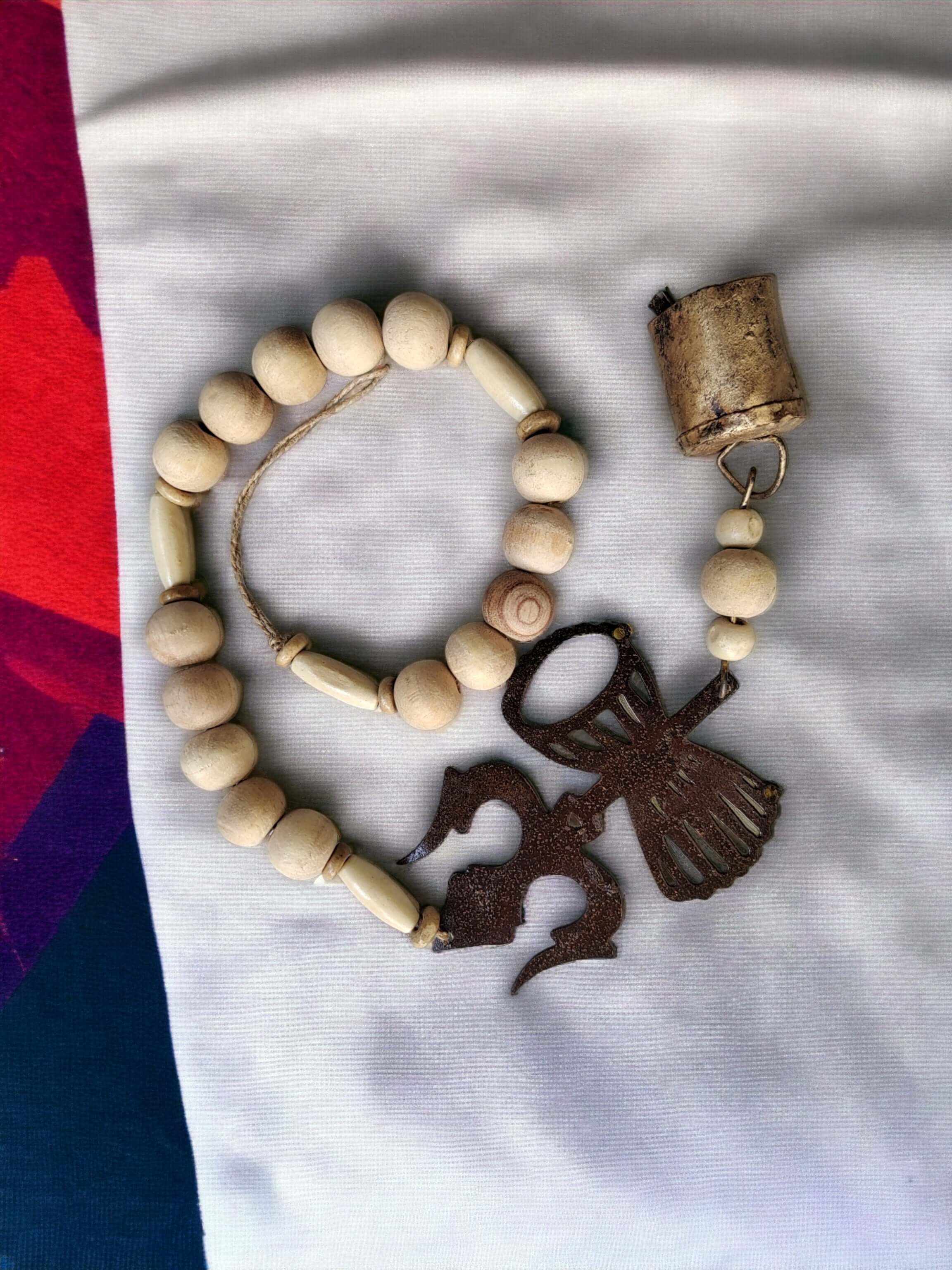 Jingle Bell Garland - Set of 5 Christmas Decorations