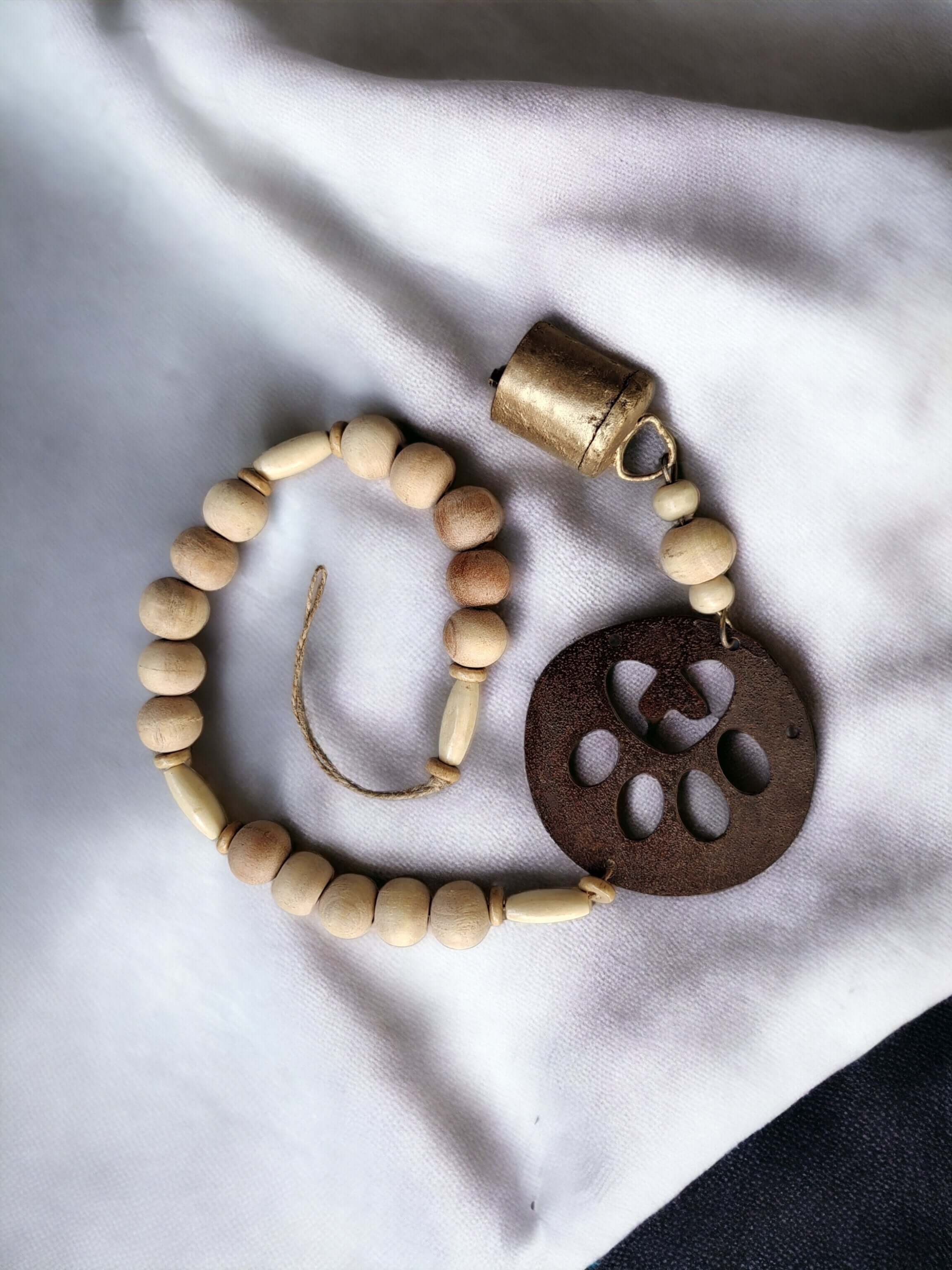 Jingle Bell Garland - Set of 5 Christmas Decorations