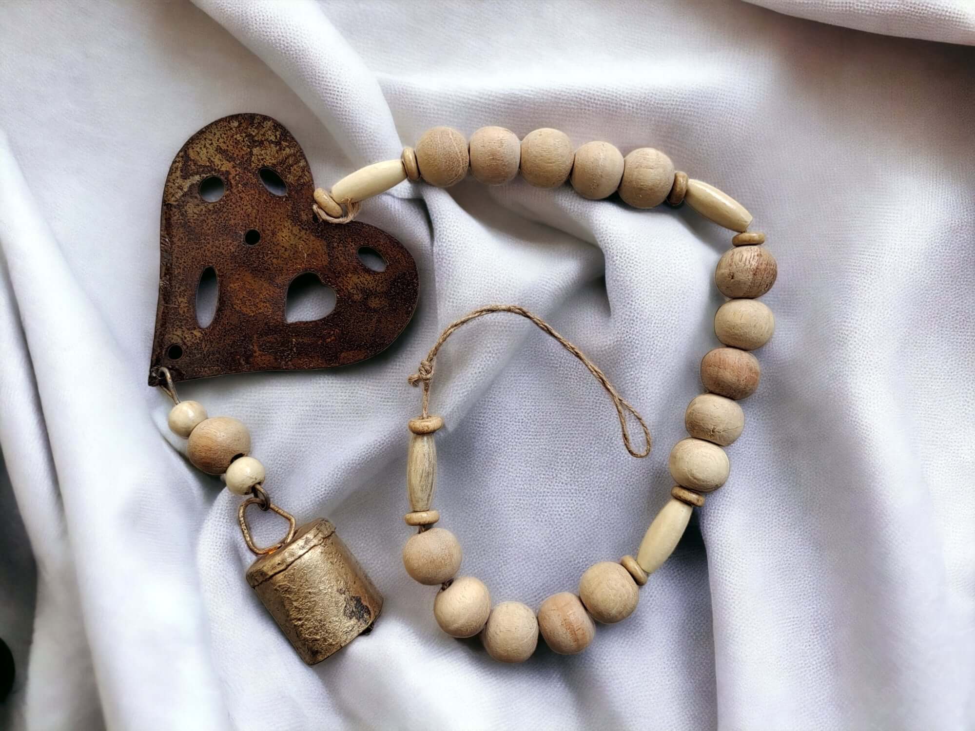 Jingle Bell Garland - Set of 5 Christmas Decorations