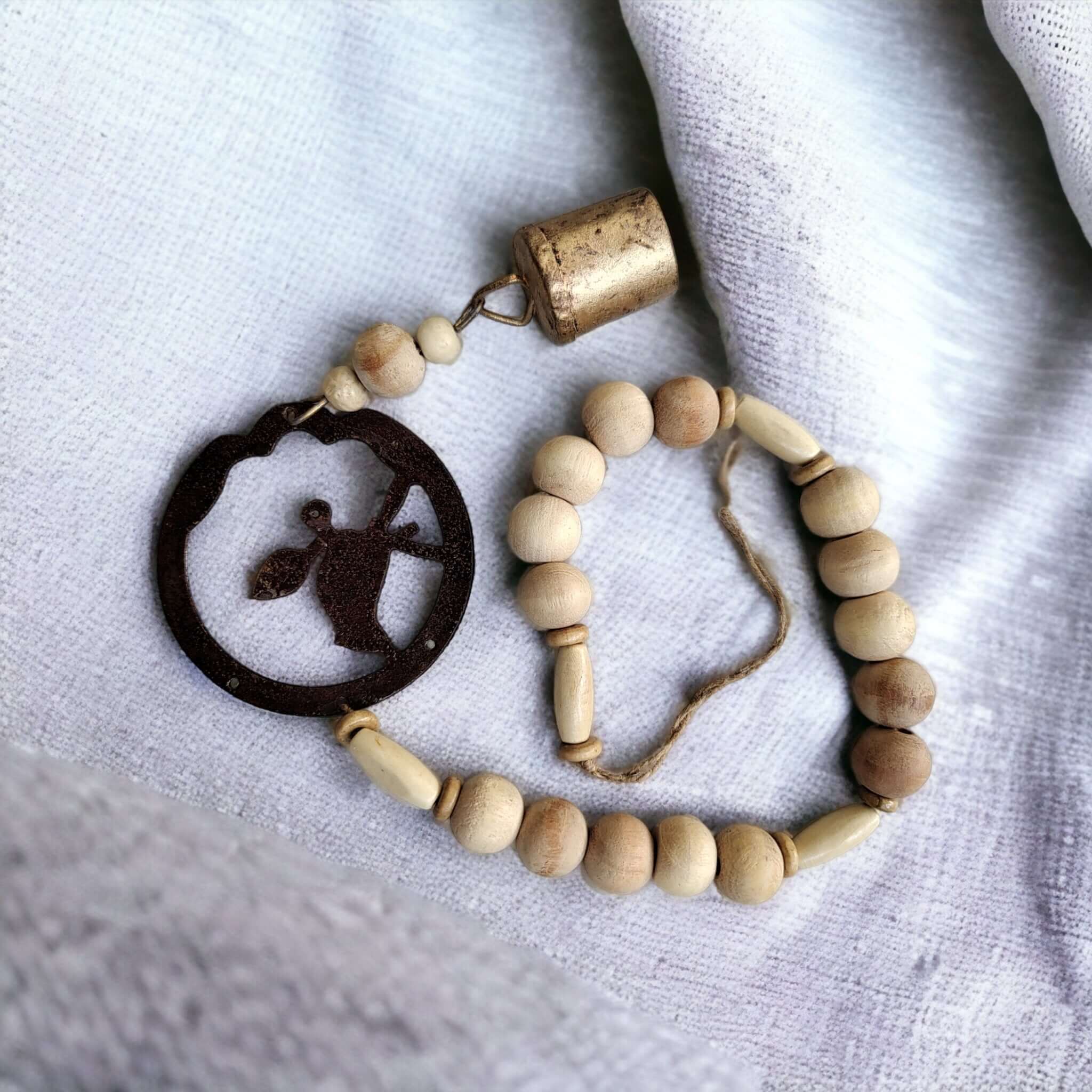 Jingle Bell Garland - Set of 5 Christmas Decorations