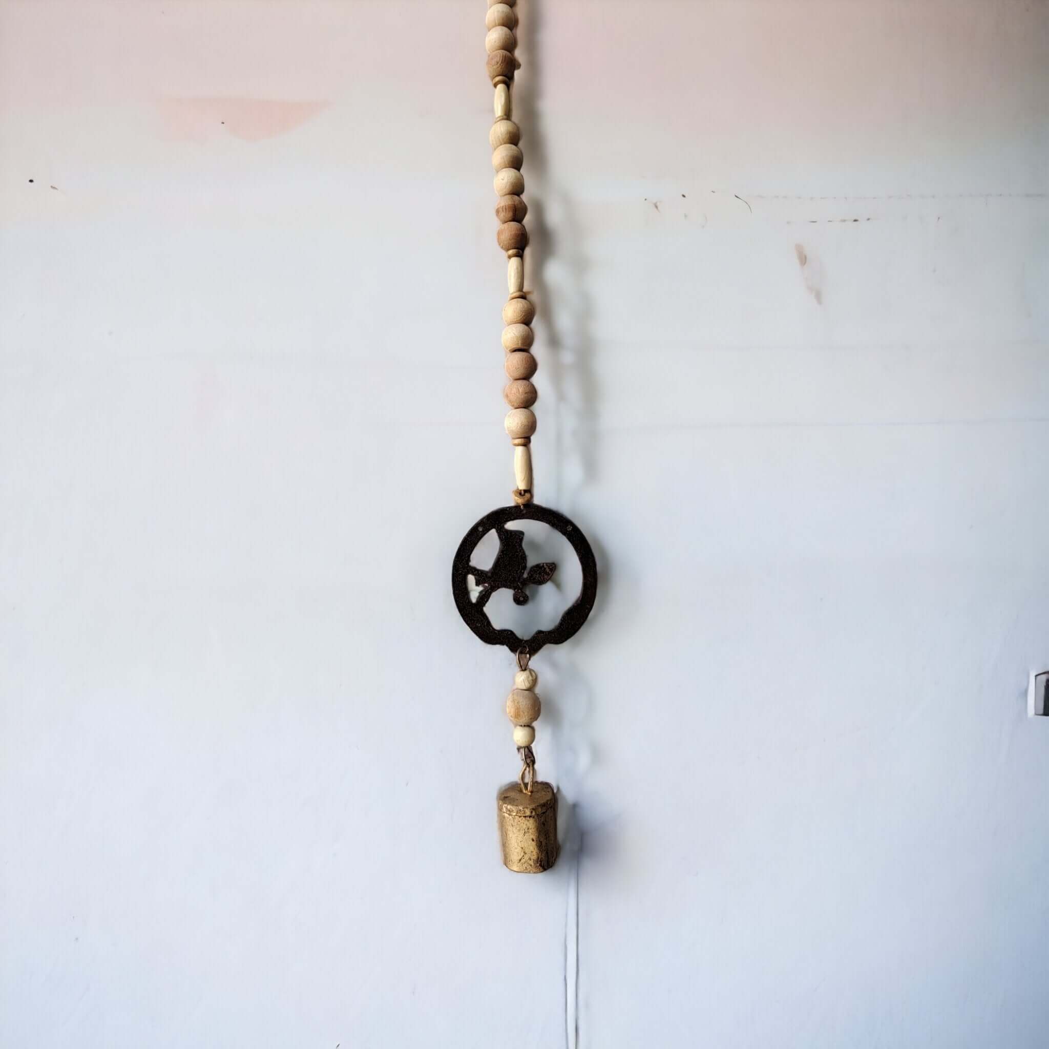 Jingle Bell Garland - Set of 5 Christmas Decorations