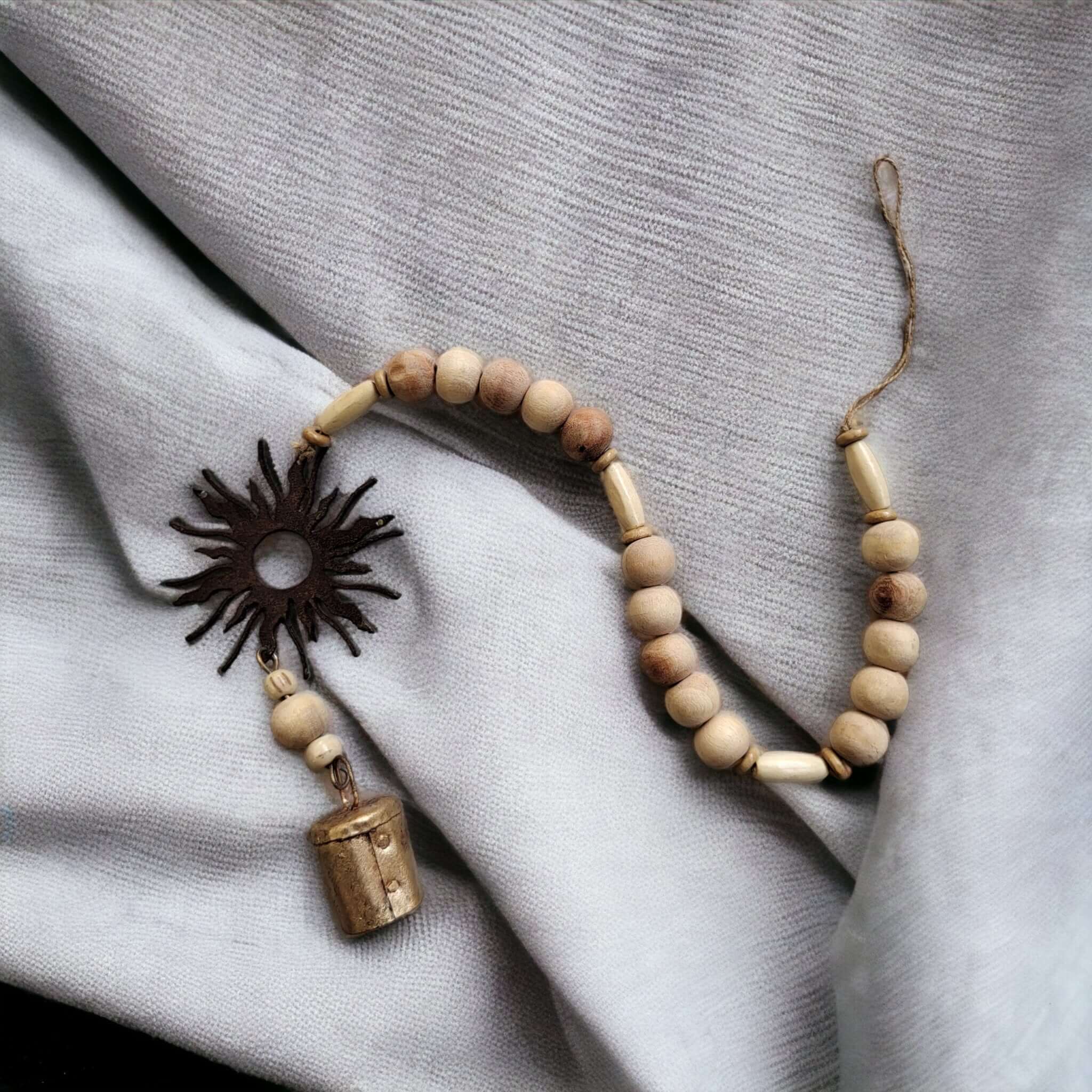 Jingle Bell Garland - Set of 5 Christmas Decorations