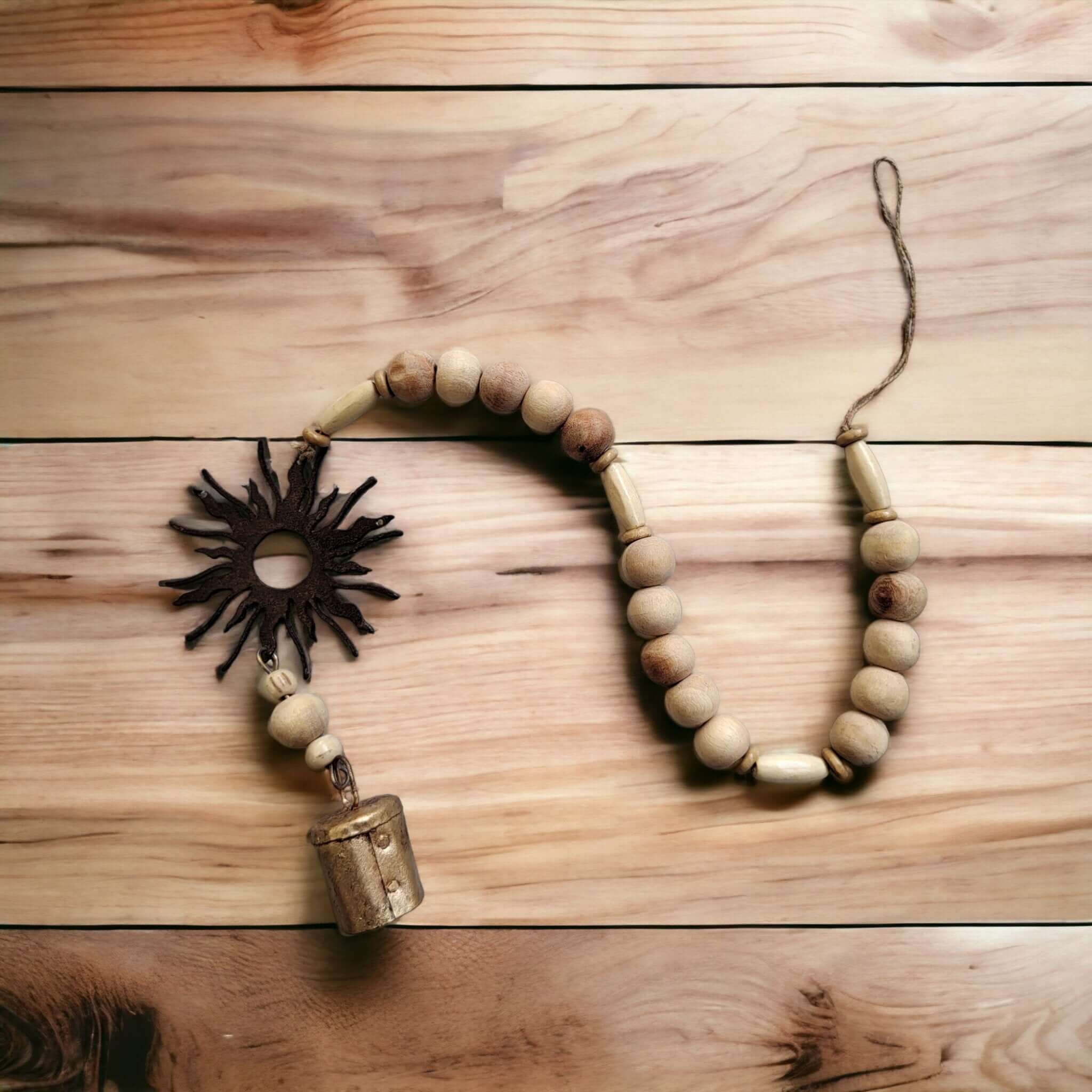 Jingle Bell Garland - Set of 5 Christmas Decorations