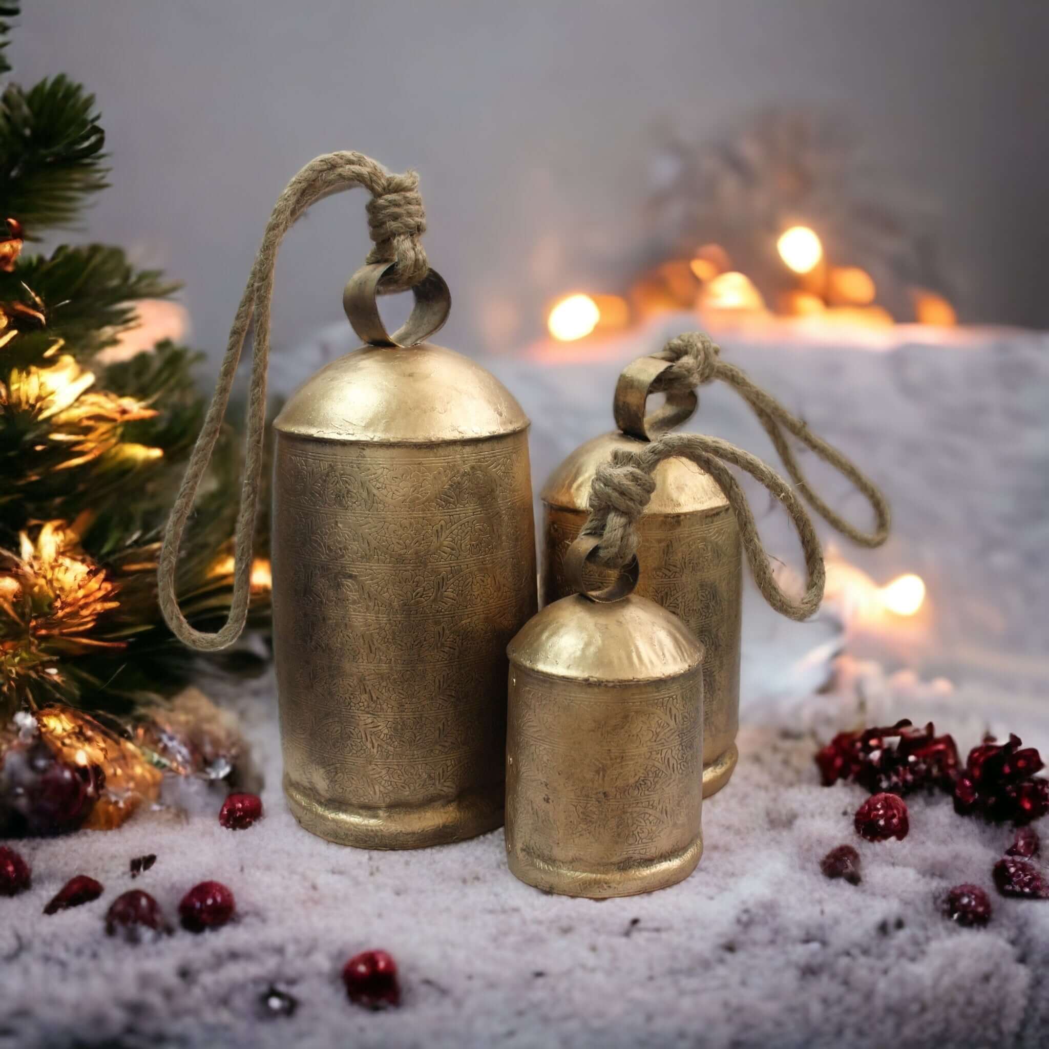 Decorative BellsChristmas Bells,Christmas Ornaments,Christmas Tree,christmas tree hanging ornament,Cow bells,Giant Cow Bells,Handmade,Harmony bells,Holiday Decor,Indian Bells,Rustic Vintage,Vintage Bells,Wind Chimes,winter Holidays