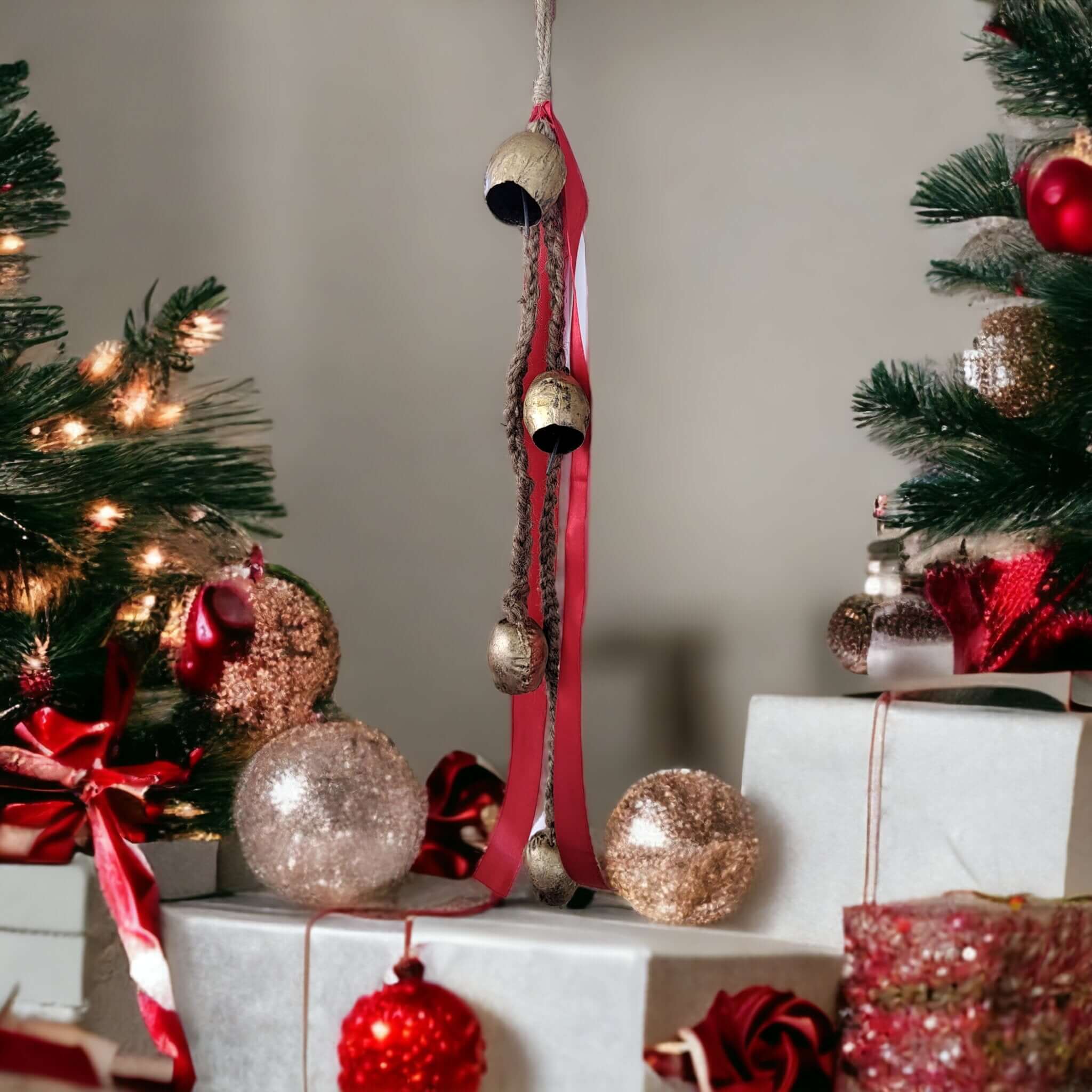 Vintage Metal Bells Wind Chime - Lot of 10 Pieces