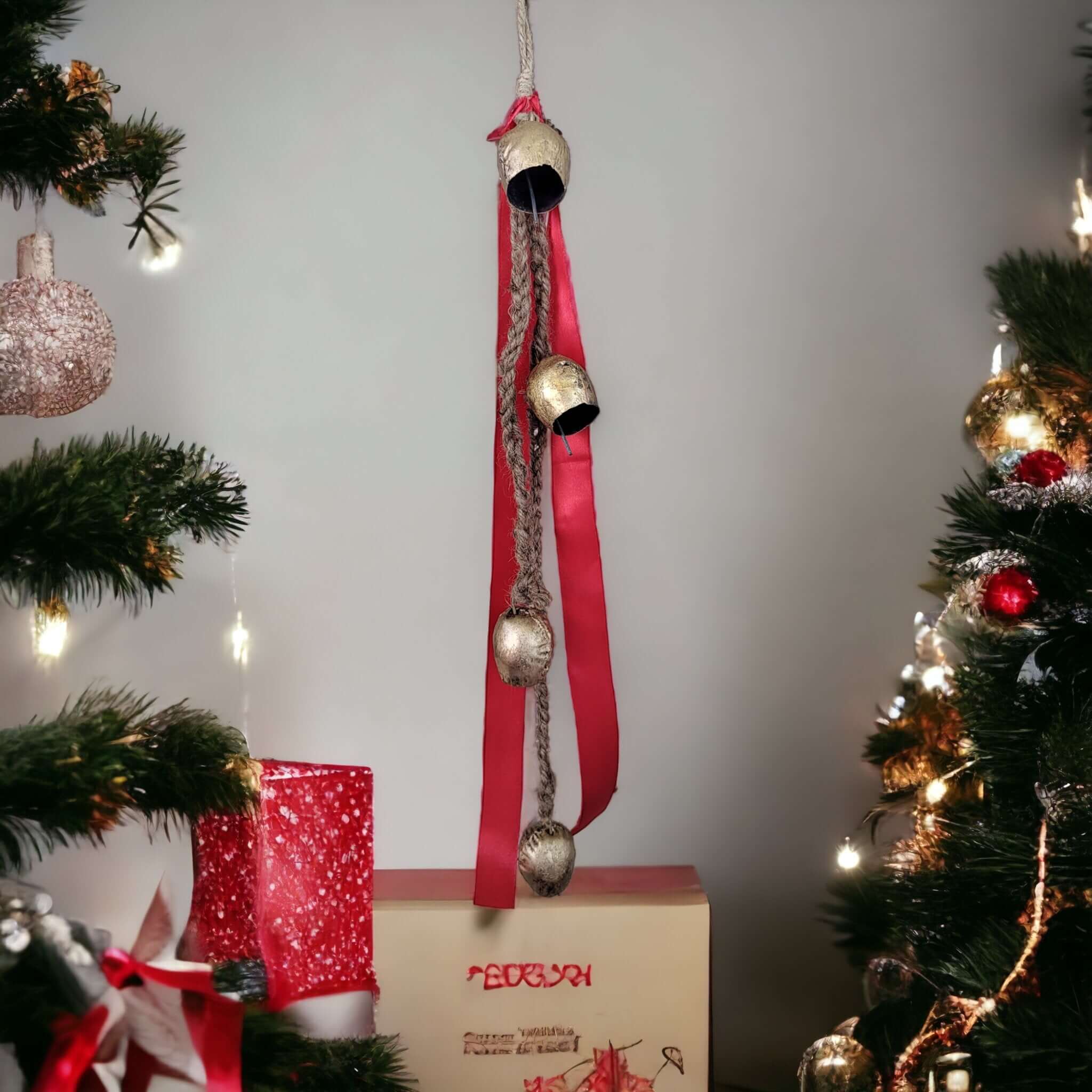 Vintage Metal Bells Wind Chime - Lot of 10 Pieces