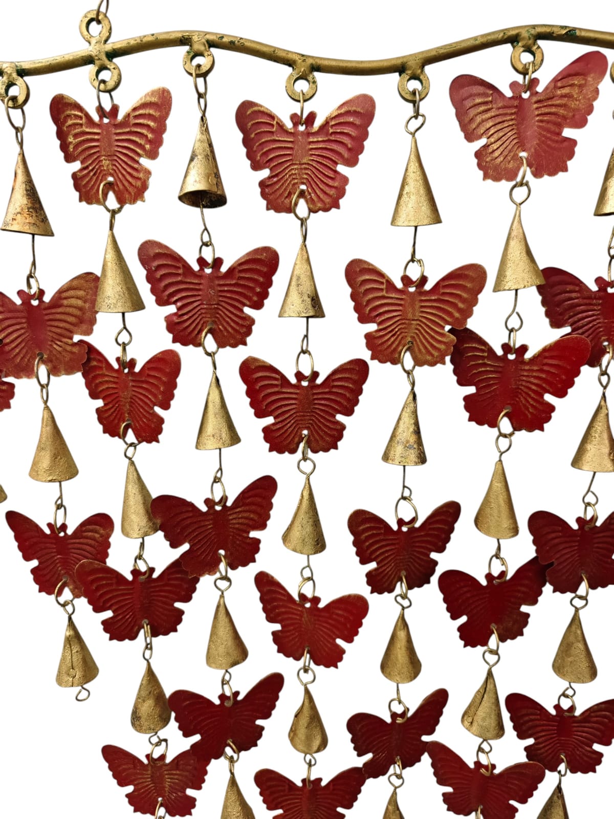 handmade metal chimes for patio yard and farmhouse