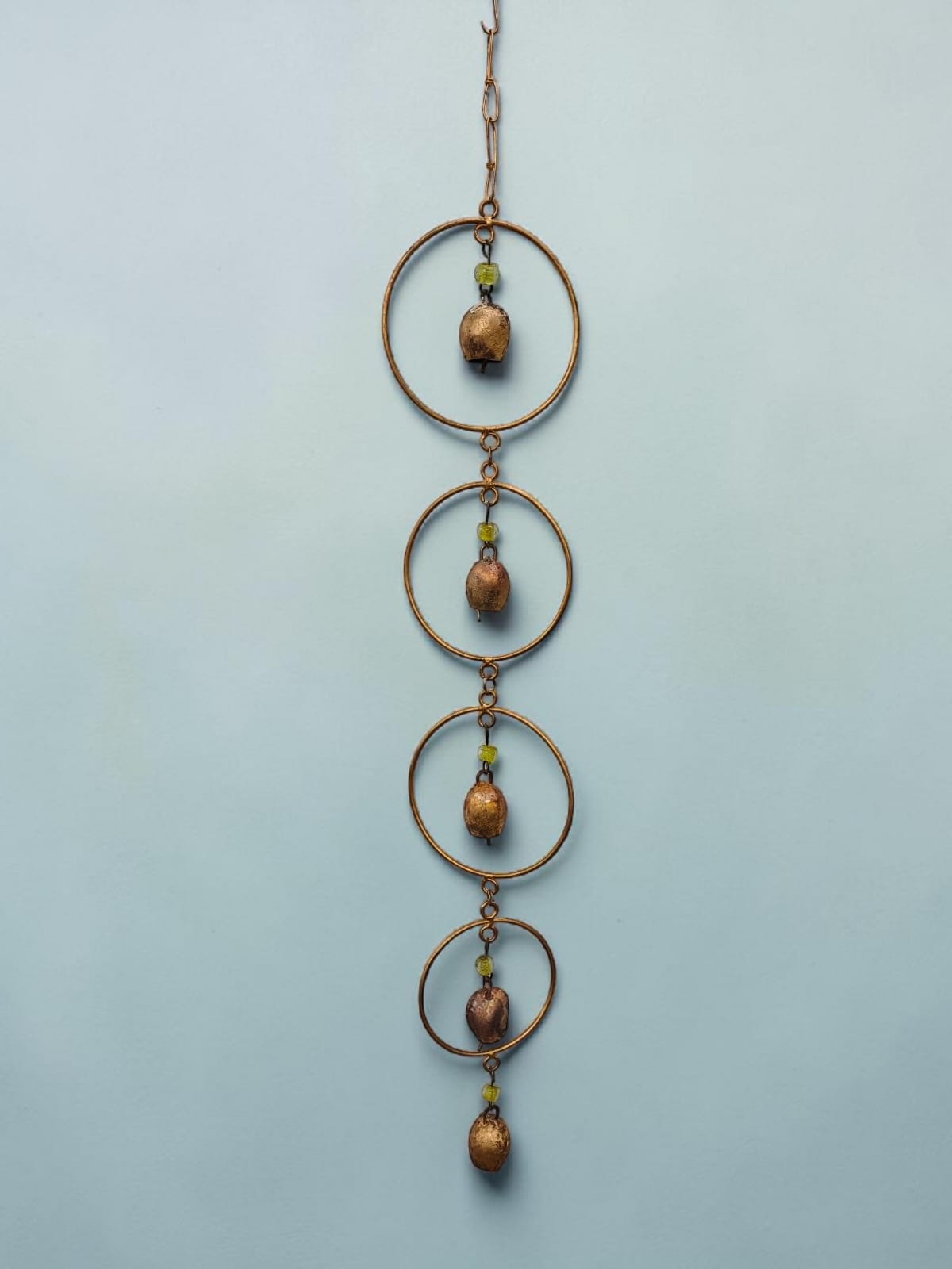 cow bells garland wall hanging 