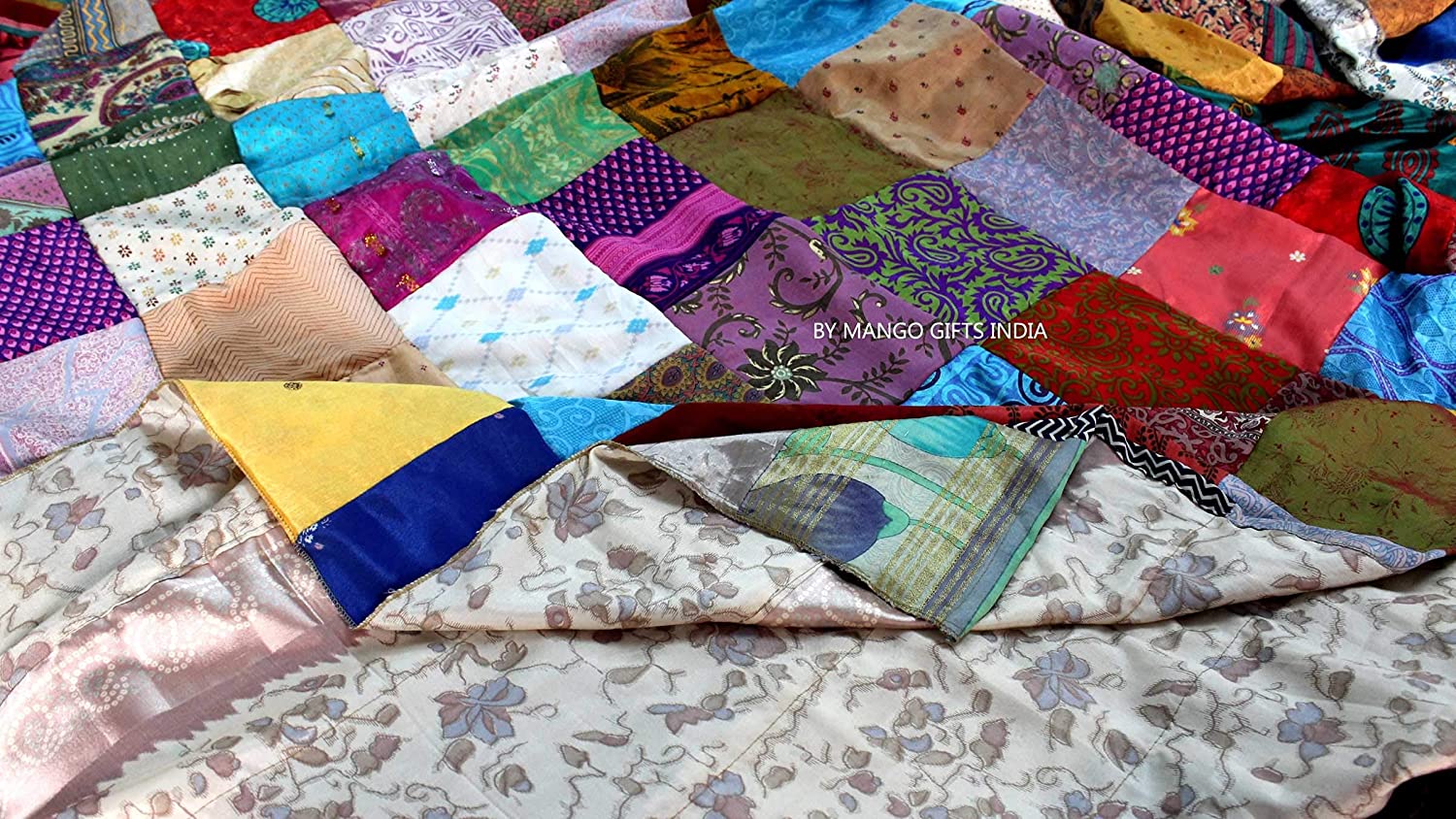 Boho,Boho Curtains,Boho Decor,Boho Theme,Drapes,Gypsy,Handcrafted,Handmade,Hippie,Hippie hippy,IndianSilk Sari,Multicolour,Old Sari,Panels,Patchwork,Recycled Sari,Vintage,Window Curtains