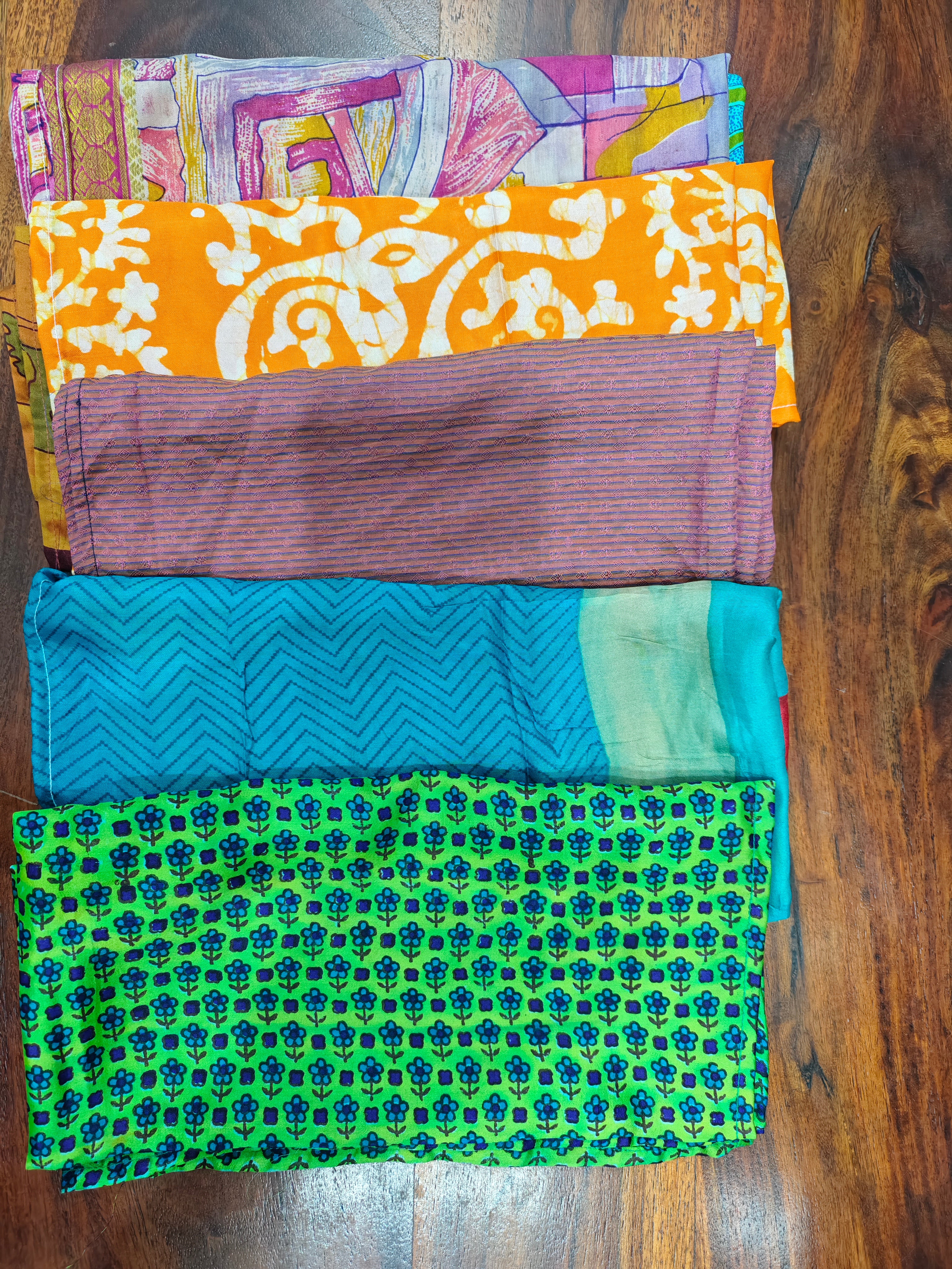 Women Fashion Small Square Scarf Silk Blend Neck Head Wrap Scarves 10 pcs 21"