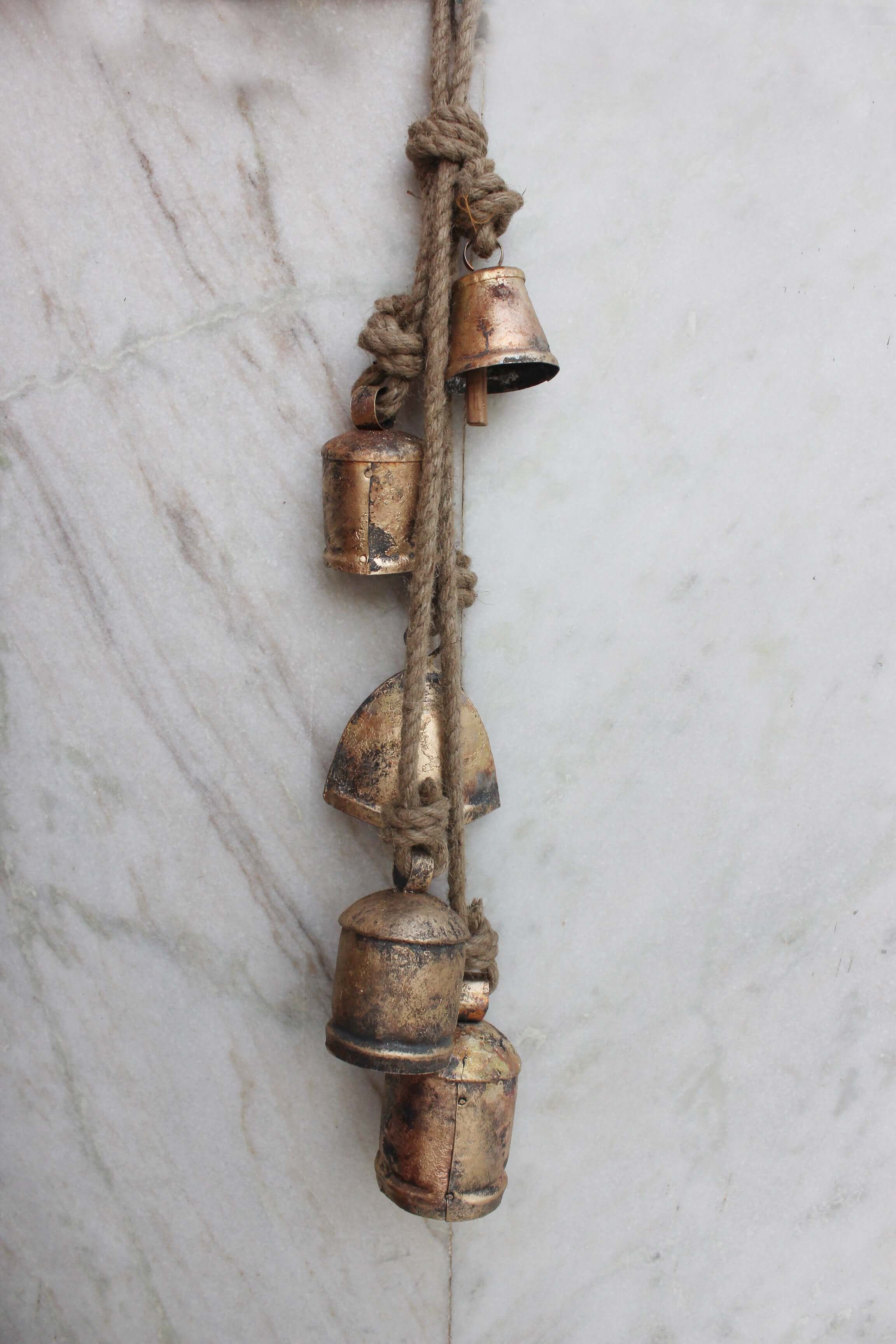 Rustic 5 Assorted Harmony Bells Windchime 76 cm