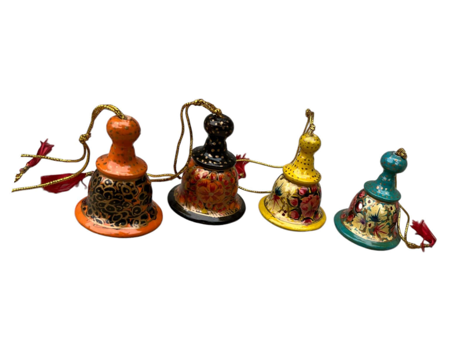 Celebrate with our lightweight, hand-painted paper mache bells—perfect for X-Mas tree decorations and thoughtful Christmas gifts!