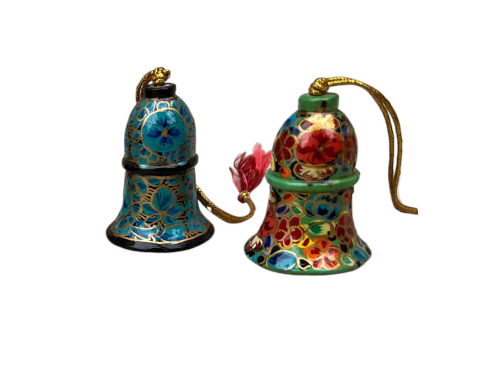 Celebrate with our lightweight, hand-painted paper mache bells—perfect for X-Mas tree decorations and thoughtful Christmas gifts!