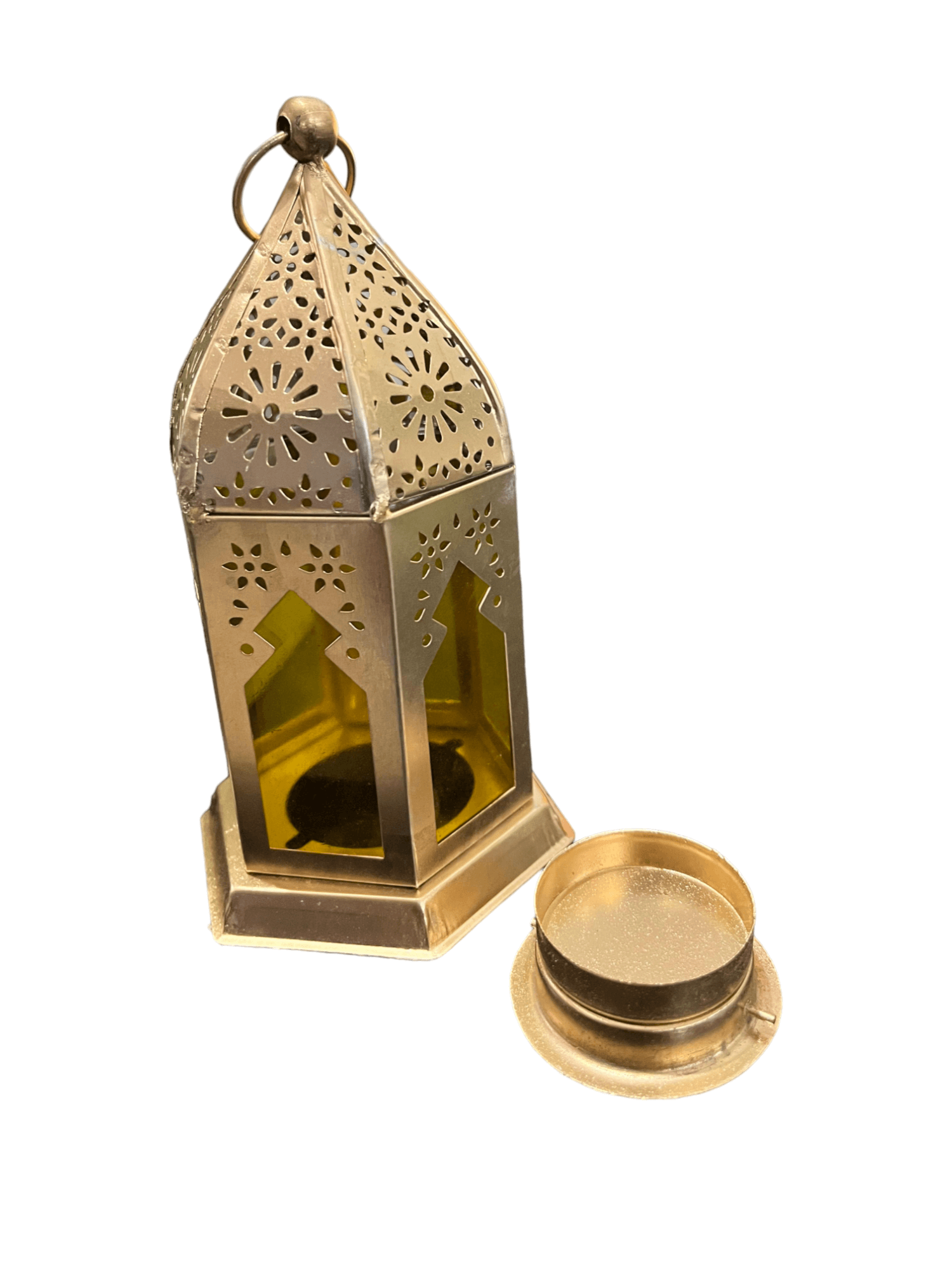 Vintage Tea Light Candle Holder Lamp - Antique Style Lantern