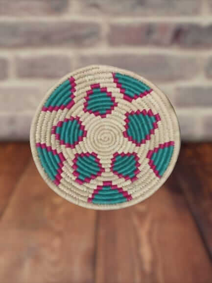 Sabai Grass Handwoven Rattan Wall Plates - Bohemian DecorWall Hanging