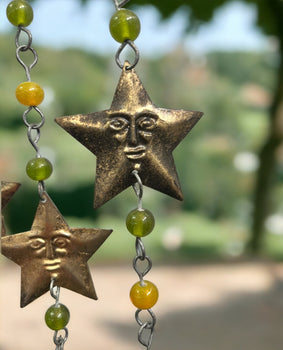 Sun Moon Star Hanging Chimes