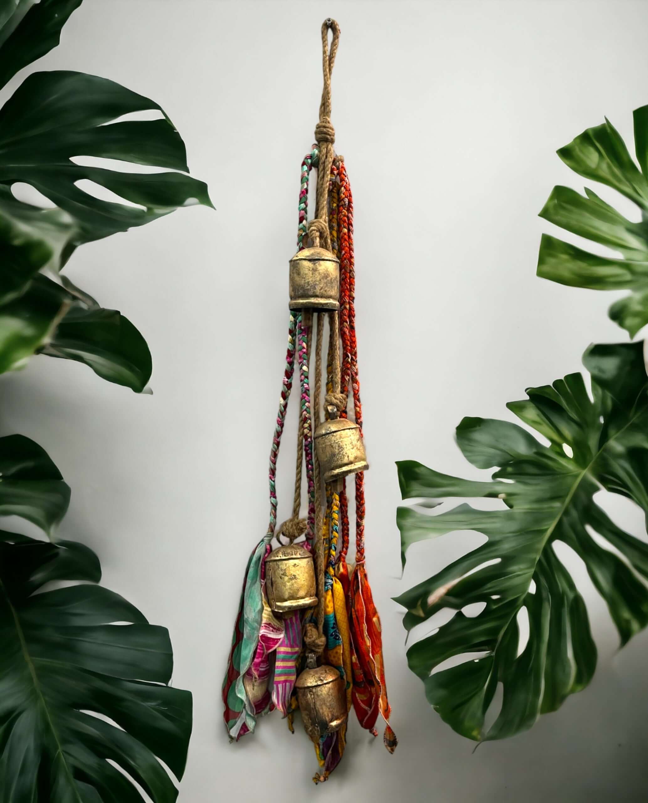 Harmony Cluster Bells - Rustic Garden Wind Chimes