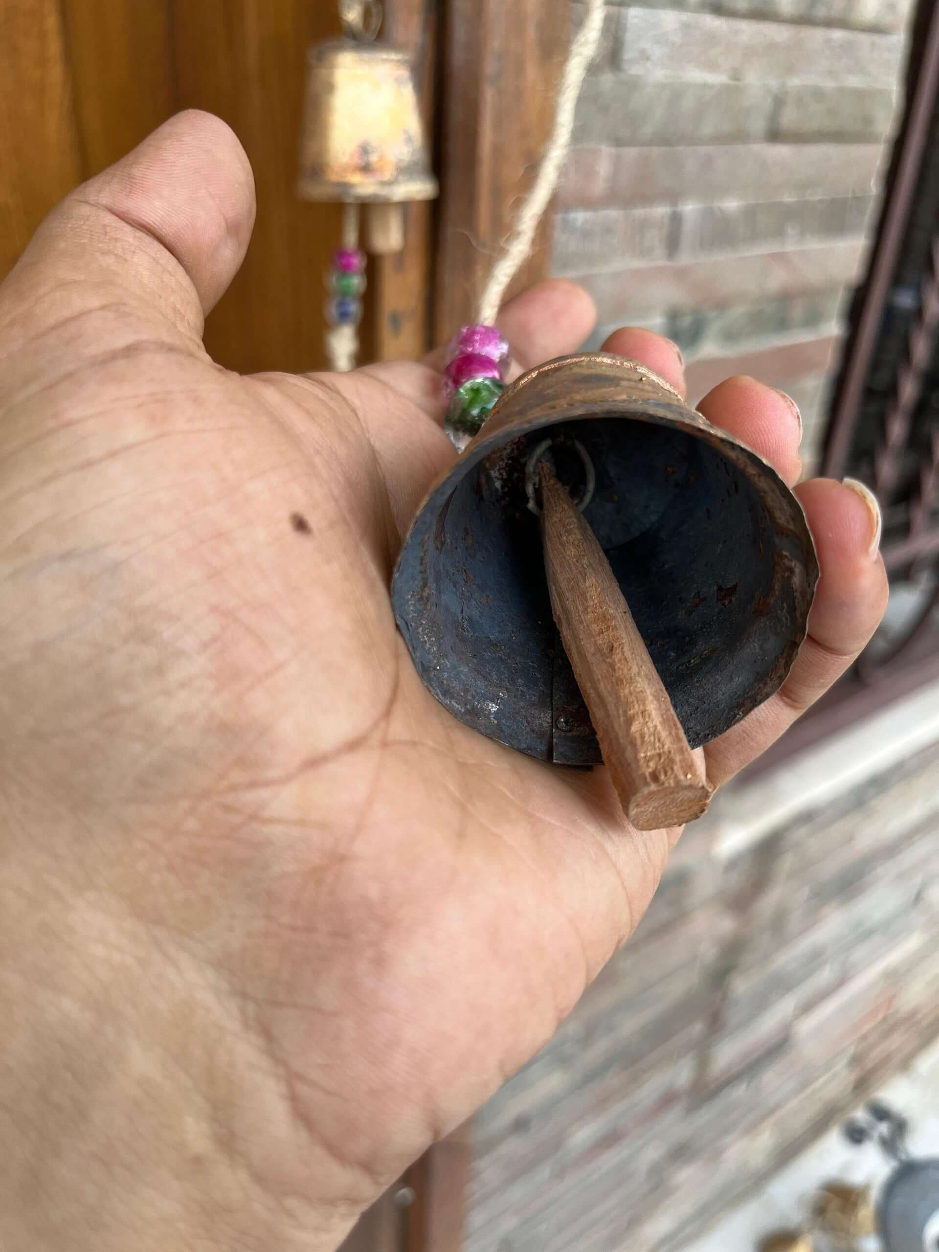 Vintage Hanging Bell Chime Mobile Decoration - 72 cm